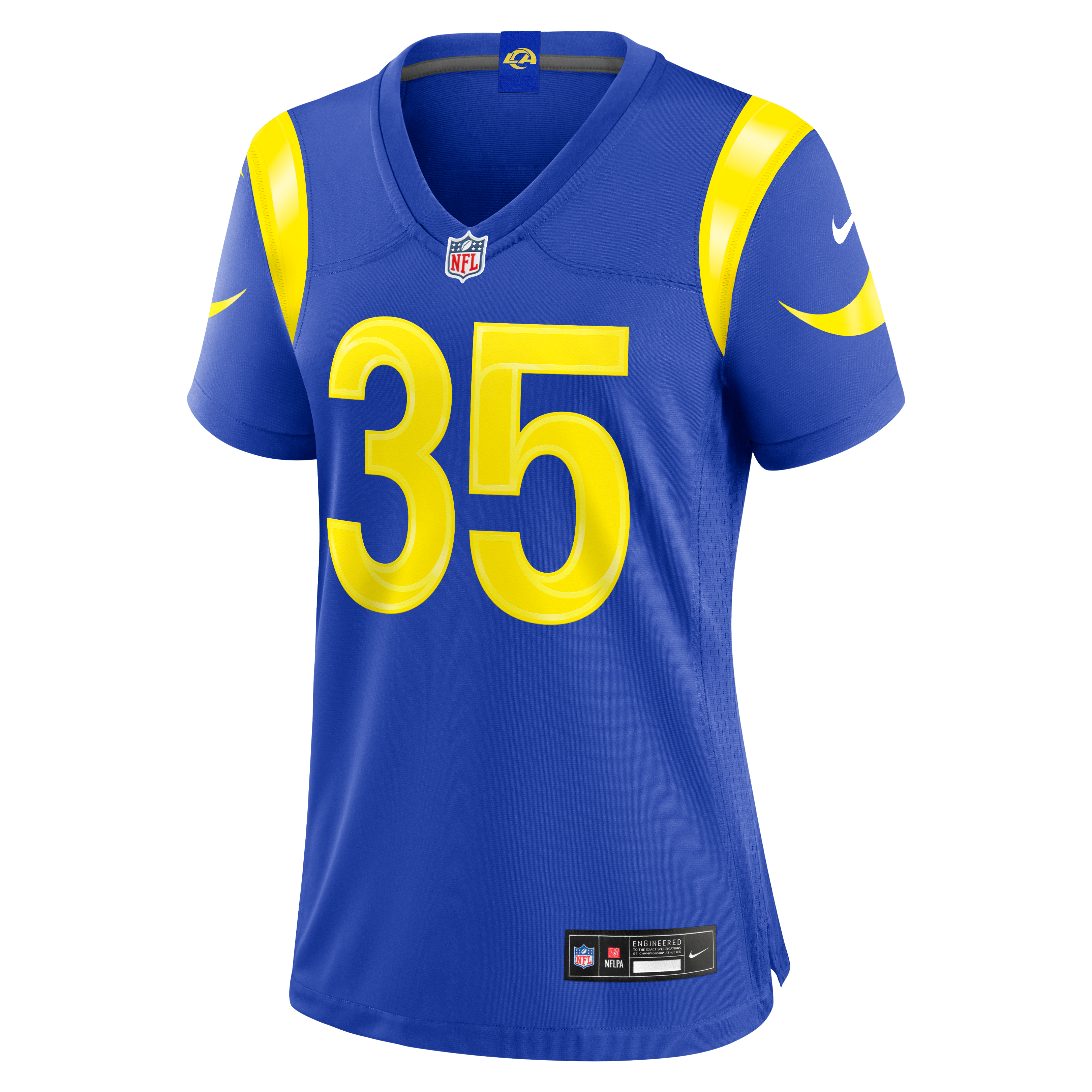 Women's Los Angeles Rams Jaylen Watson Nike Royal Team Game Jersey