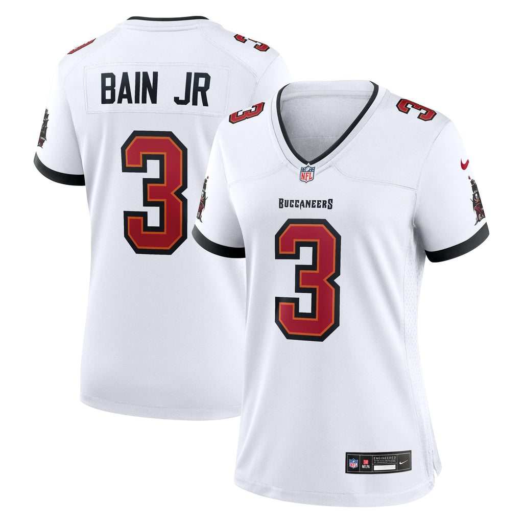 Women's Tampa Bay Buccaneers Rueben Bain Jr Nike White Game Jersey