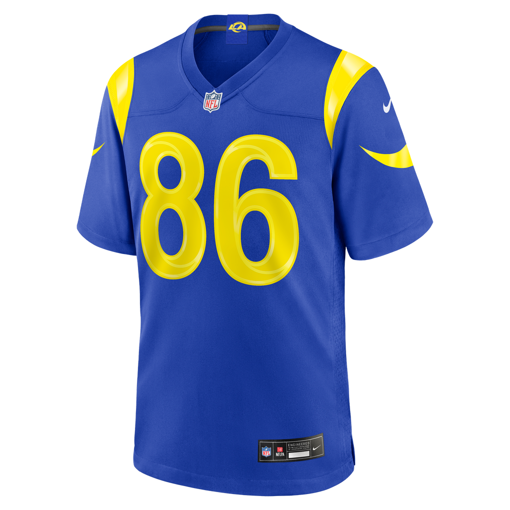 Men's Los Angeles Rams Max Klare Nike Royal Team Game Jersey