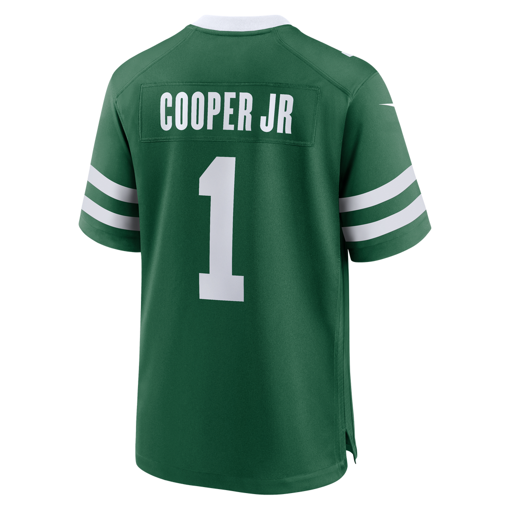 Men's New York Jets Omar Cooper Jr Nike Legacy Green 2026 Nfl Draft First Round Pick No 30 Team Game Jersey
