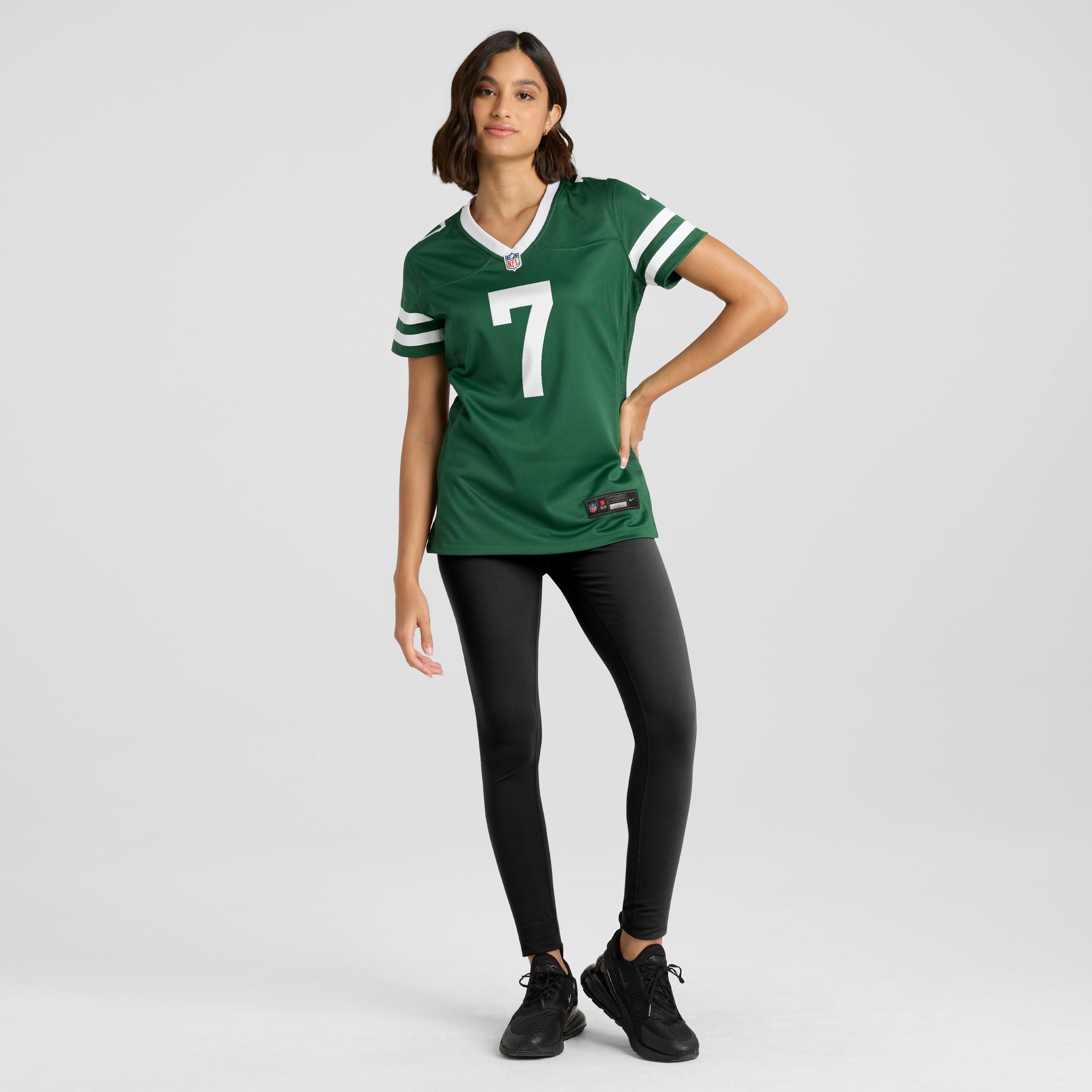 Women's New York Jets Geno Smith Nike Legacy Green Game Jersey