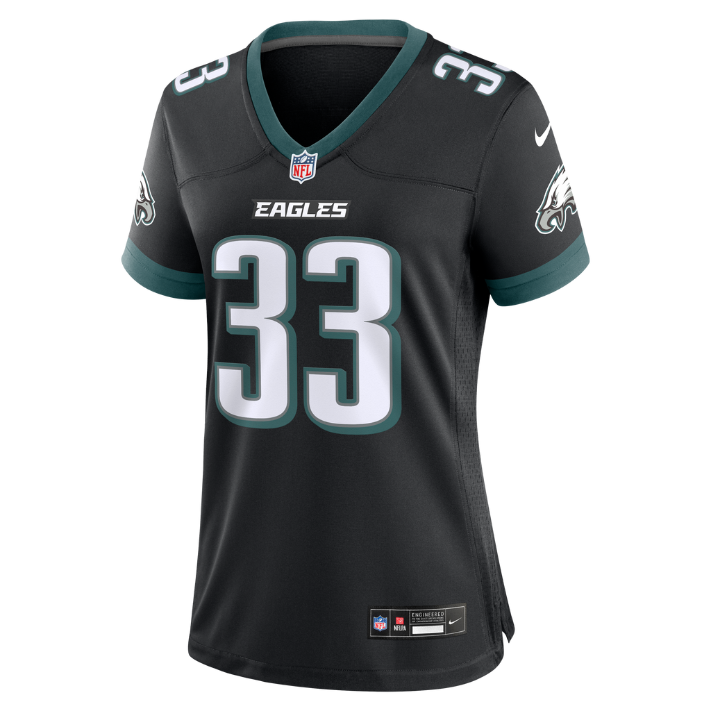 Women's Philadelphia Eagles Cooper Dejean Nike Black Alternate Game Jersey