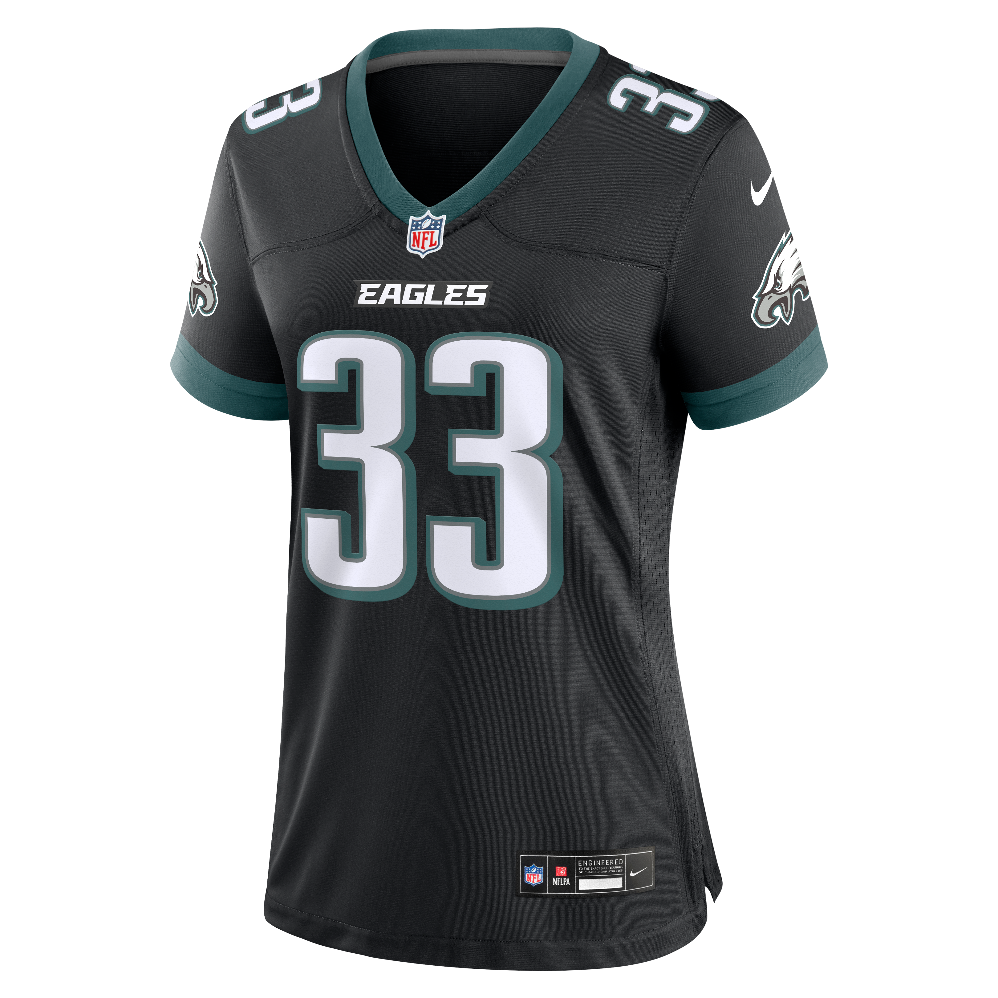 Women's Philadelphia Eagles Cooper Dejean Nike Black Alternate Game Jersey