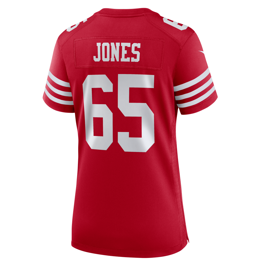 Women's San Francisco 49Ers Robert Jones Nike Scarlet Team Game Jersey