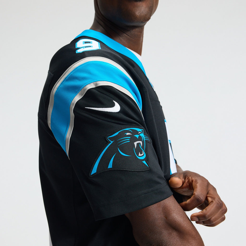 Men's Carolina Panthers Bryce Young Nike Black Team Vapor Fuse Stitched Limited Jersey