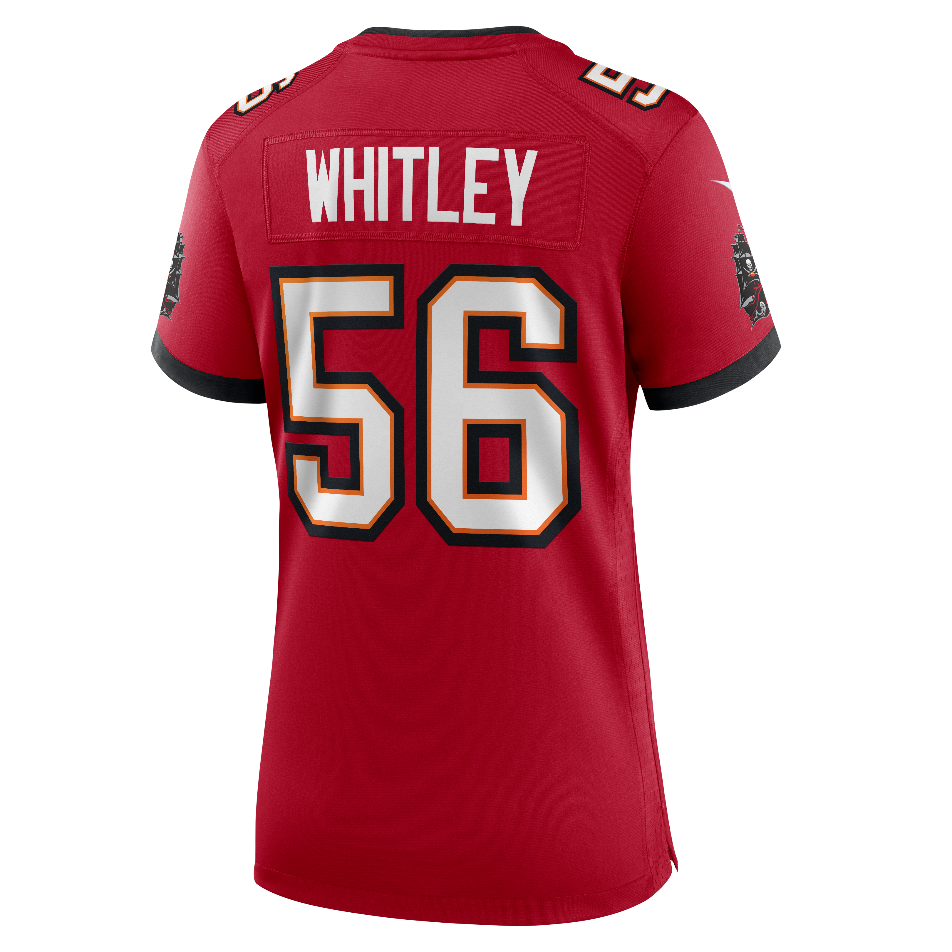 Women's Tampa Bay Buccaneers Benton Whitley Nike Red Team Game Jersey