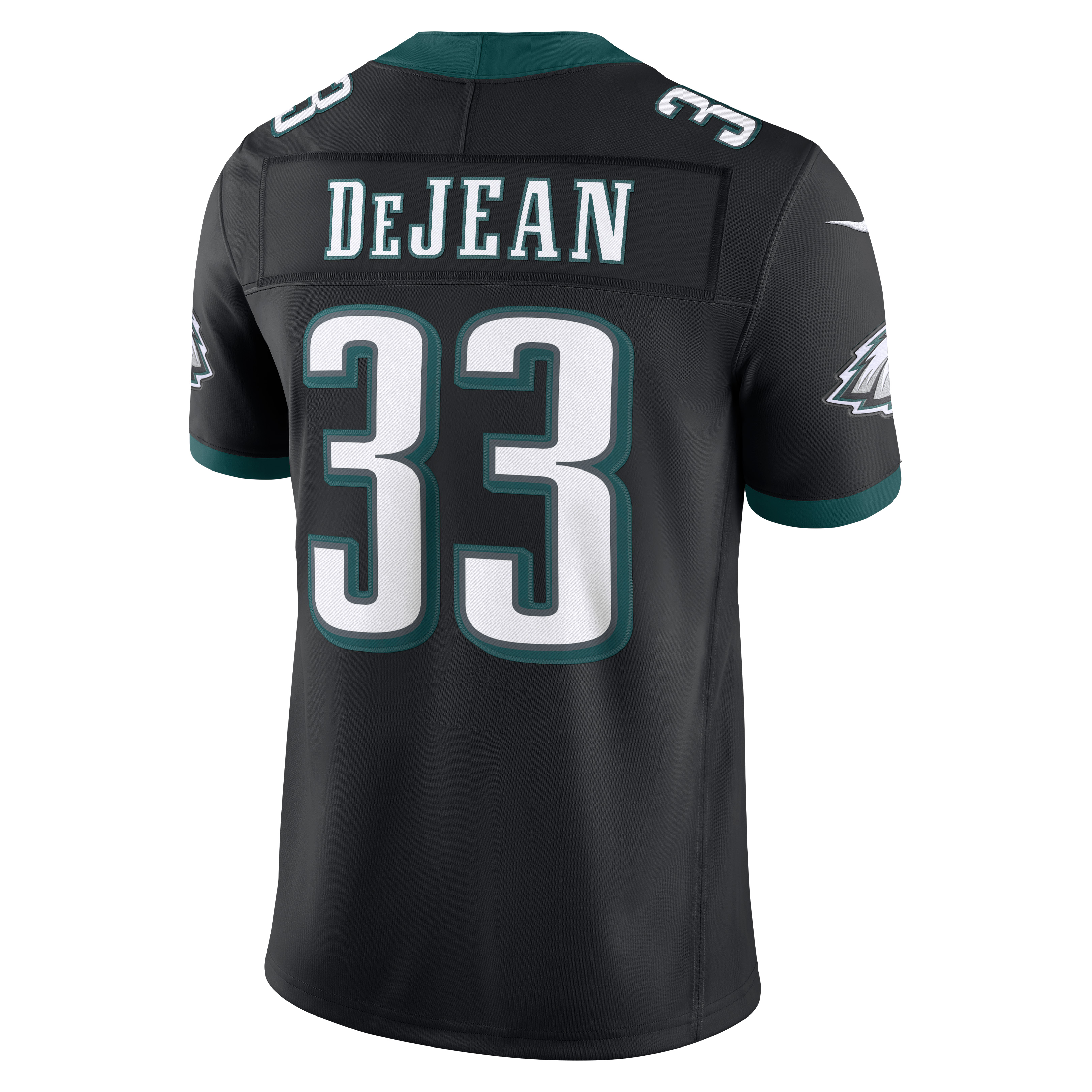 Men's Philadelphia Eagles Cooper Dejean Nike Black Alternate Vapor Fuse Stitched Limited Jersey