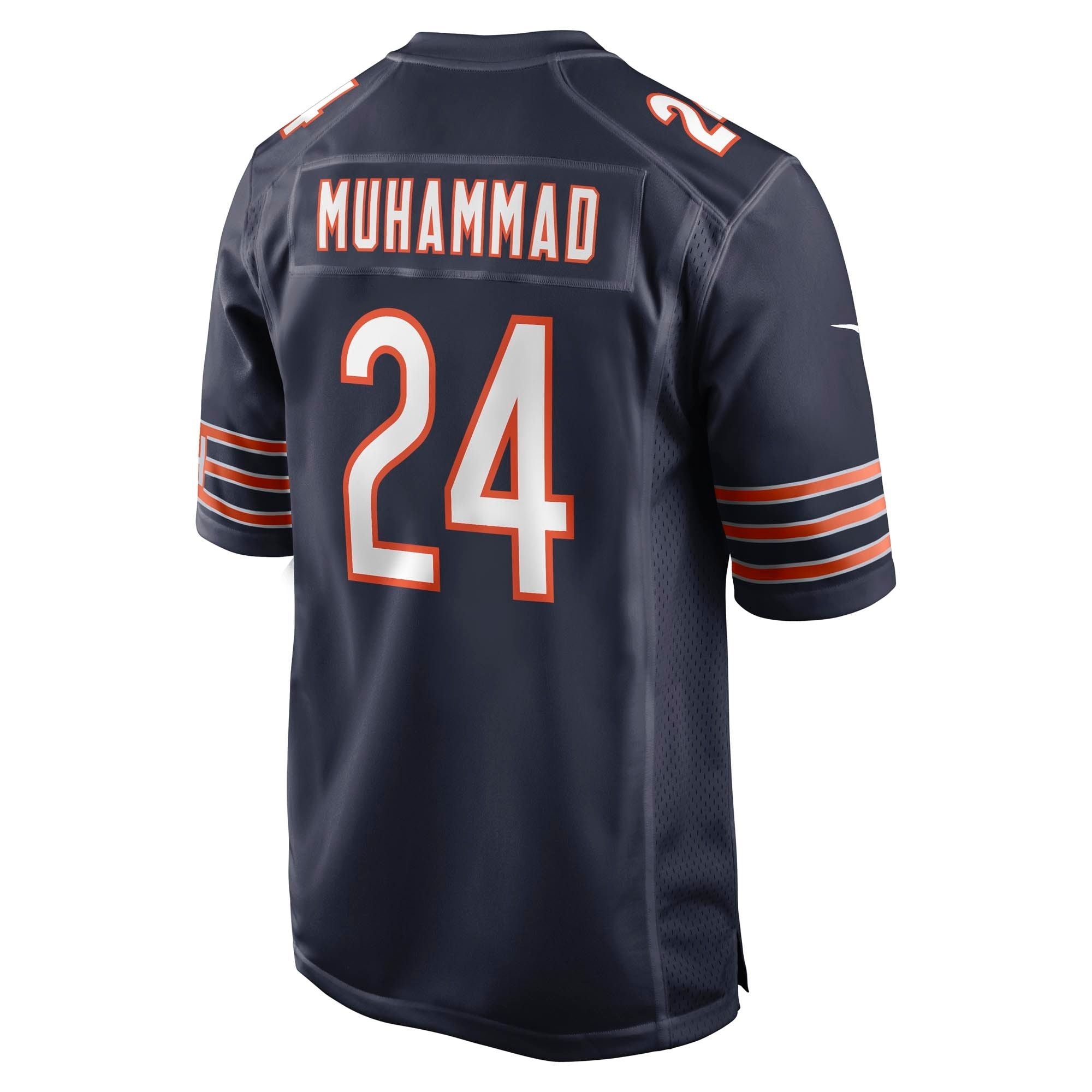 Men's Chicago Bears Malik Muhammad Nike Navy Team Game Jersey