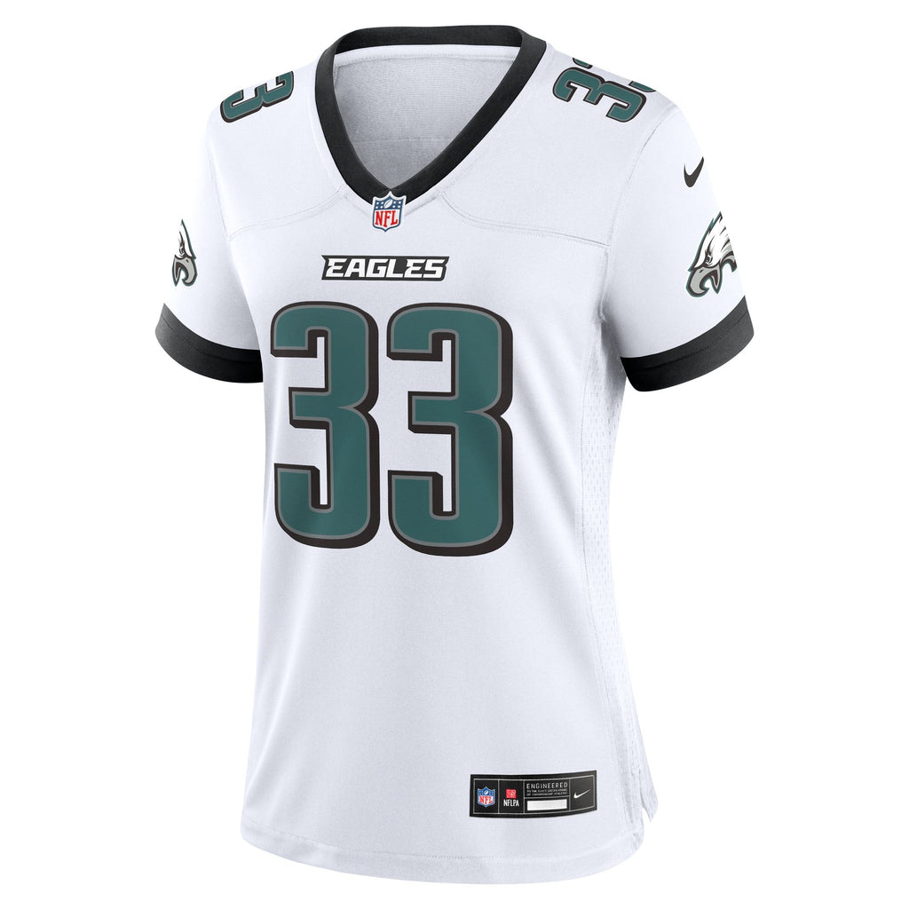 Women's Philadelphia Eagles Cooper Dejean Nike White Game Jersey