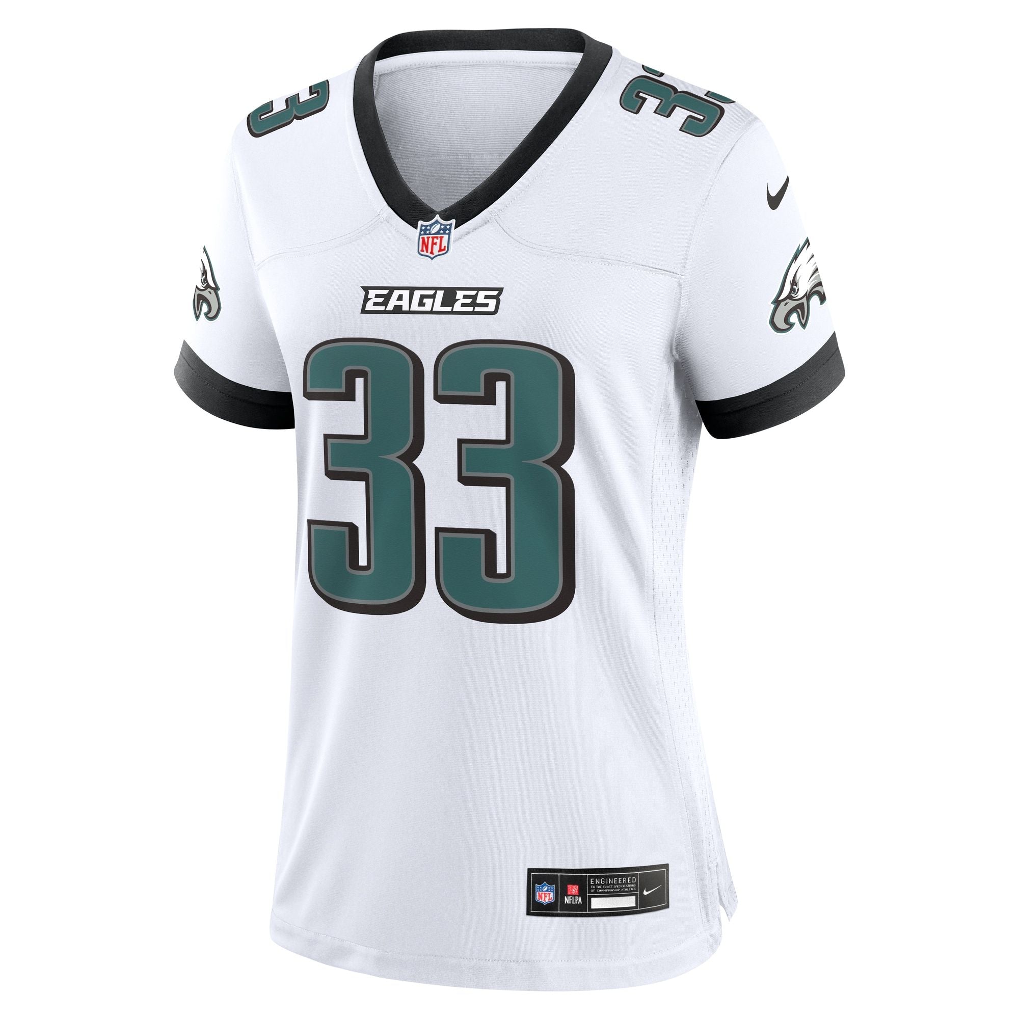Women's Philadelphia Eagles Cooper Dejean Nike White Game Jersey
