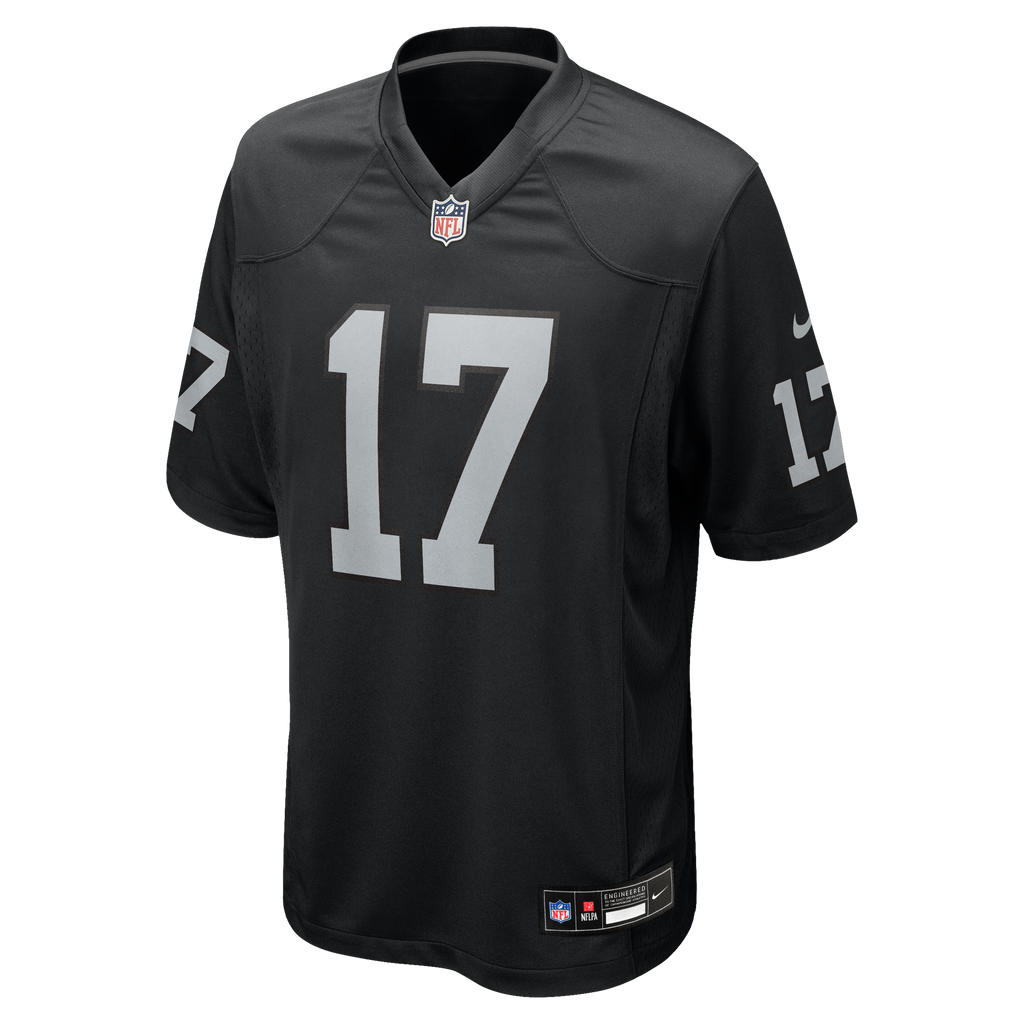 Men's Las Vegas Raiders Nakobe Dean Nike Black Team Game Jersey