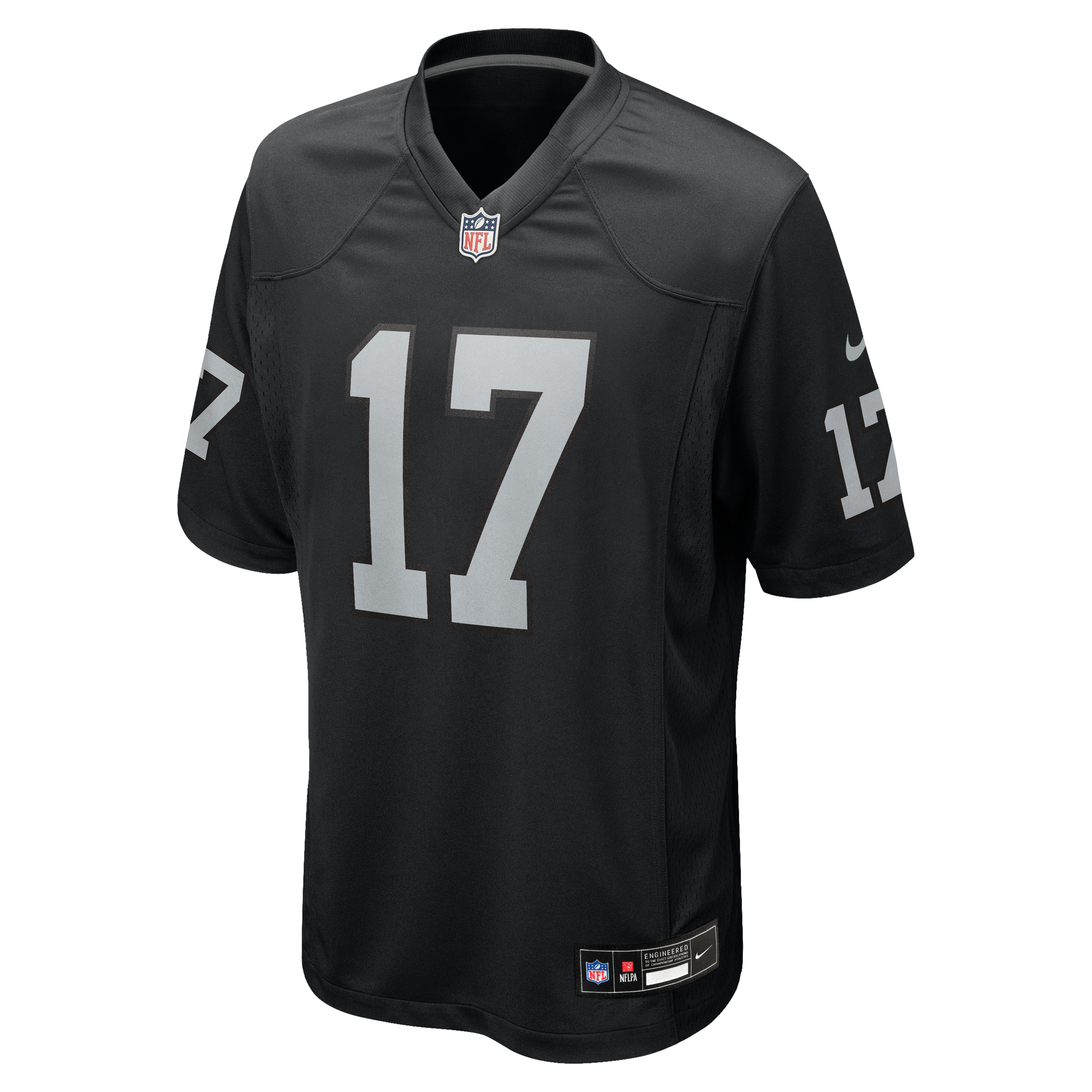 Men's Las Vegas Raiders Nakobe Dean Nike Black Team Game Jersey