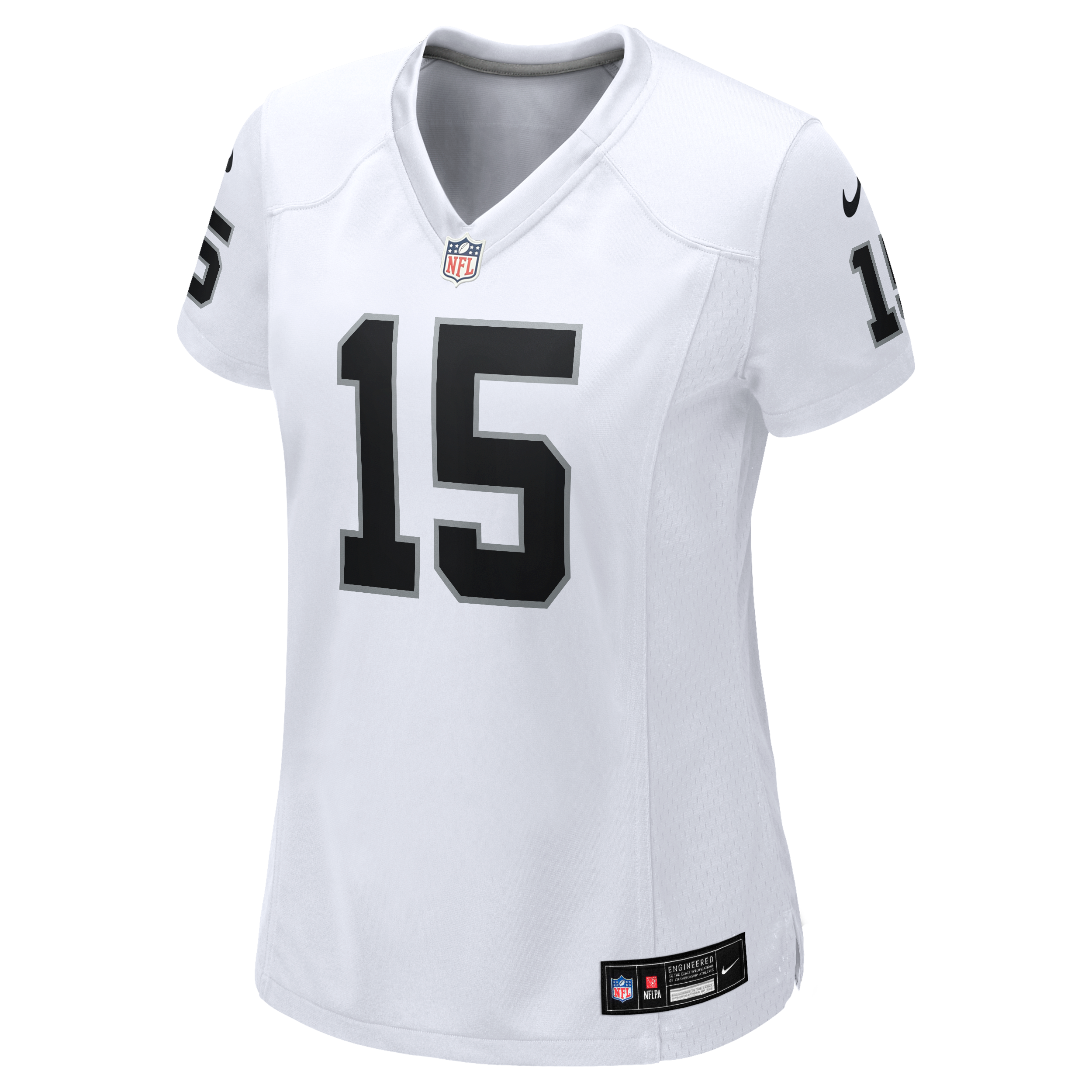 Women's Las Vegas Raiders Fernando Mendoza Nike White Game Player Jersey