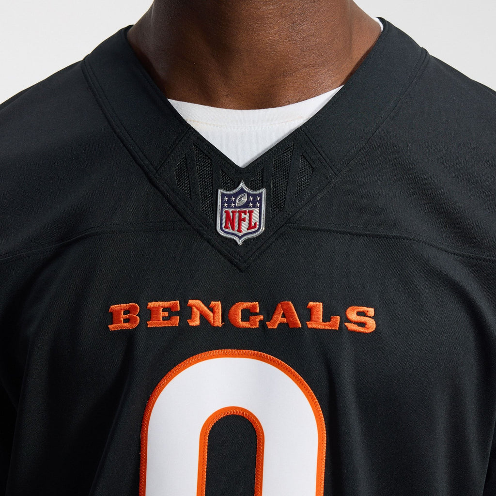 Men's Cincinnati Bengals Joe Burrow Nike Black Team Vapor Fuse Stitched Limited Jersey