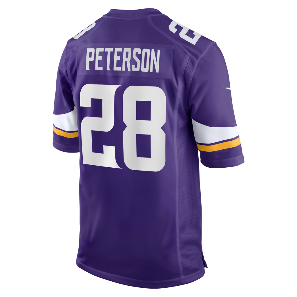 Men's Minnesota Vikings Adrian Peterson Nike Purple Team Retired Game Jersey