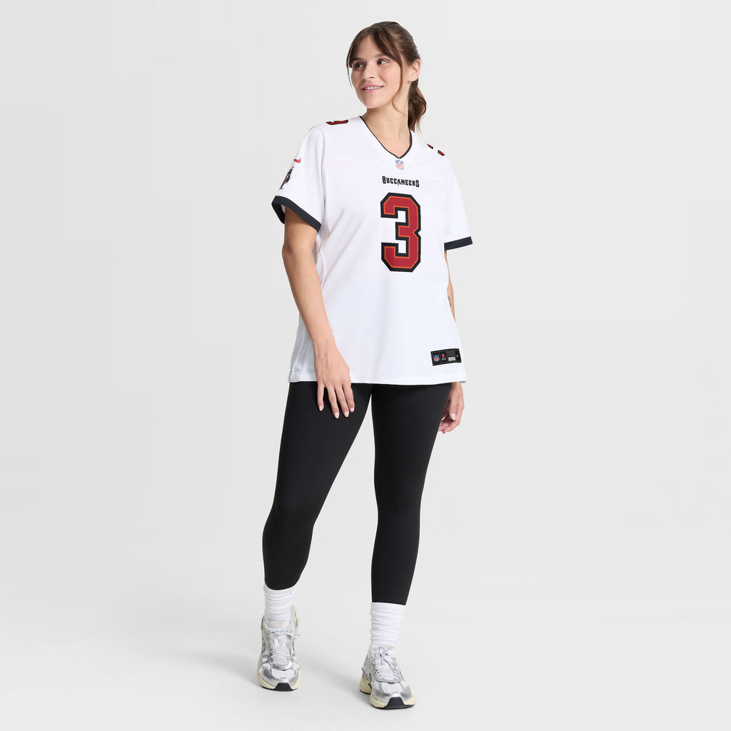 Women's Tampa Bay Buccaneers Rueben Bain Jr Nike White Game Jersey