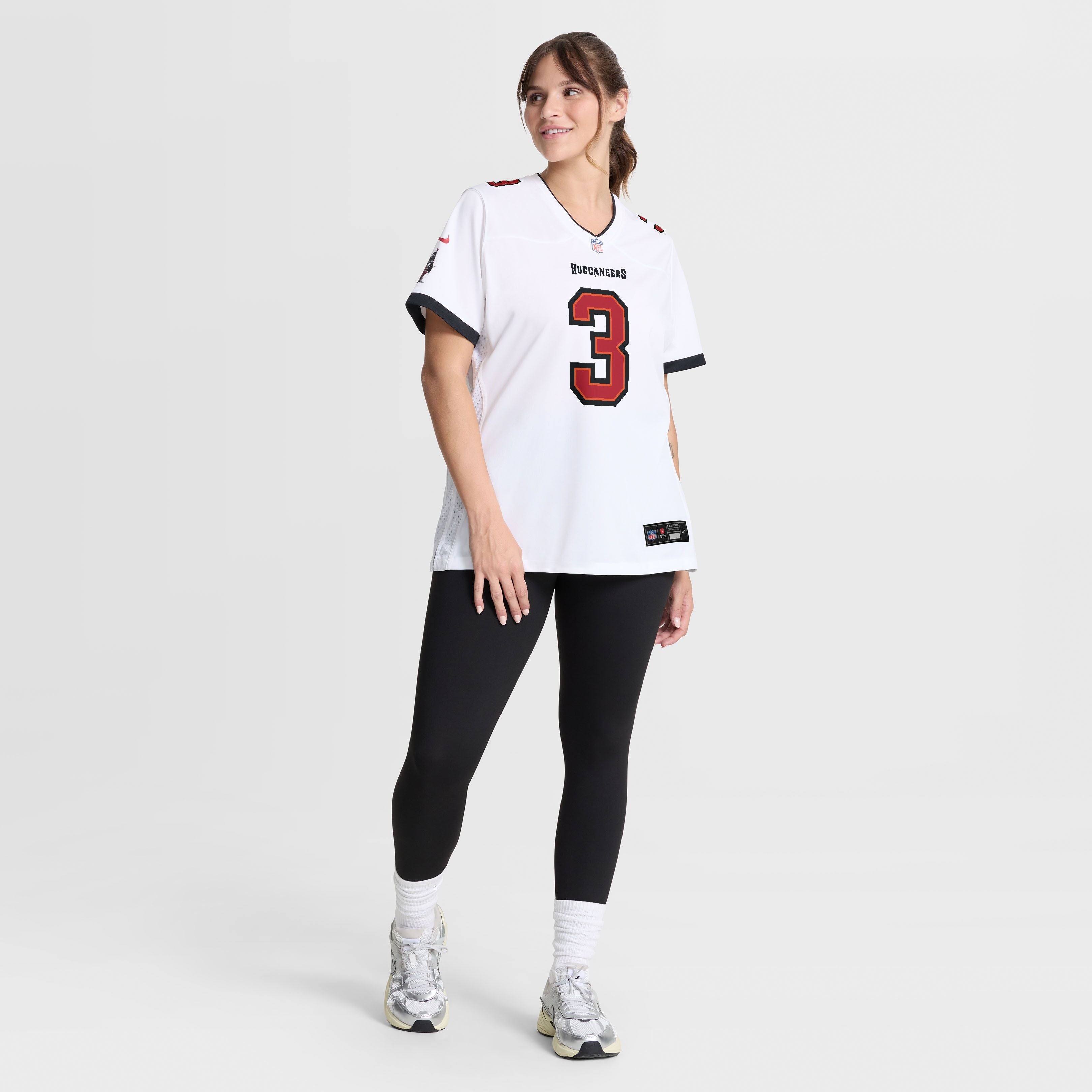 Women's Tampa Bay Buccaneers Rueben Bain Jr Nike White Game Jersey