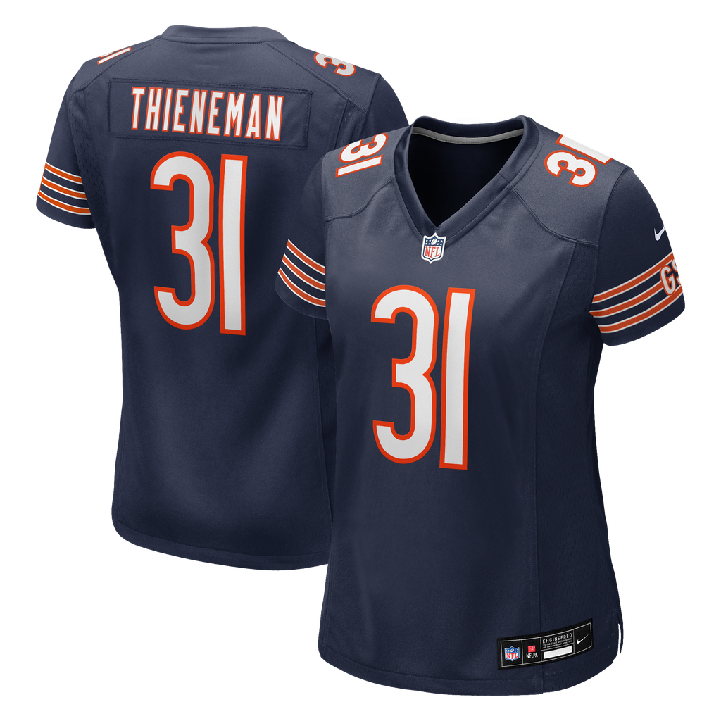 Women's Chicago Bears Dillon Thieneman Nike Navy Team Game Jersey