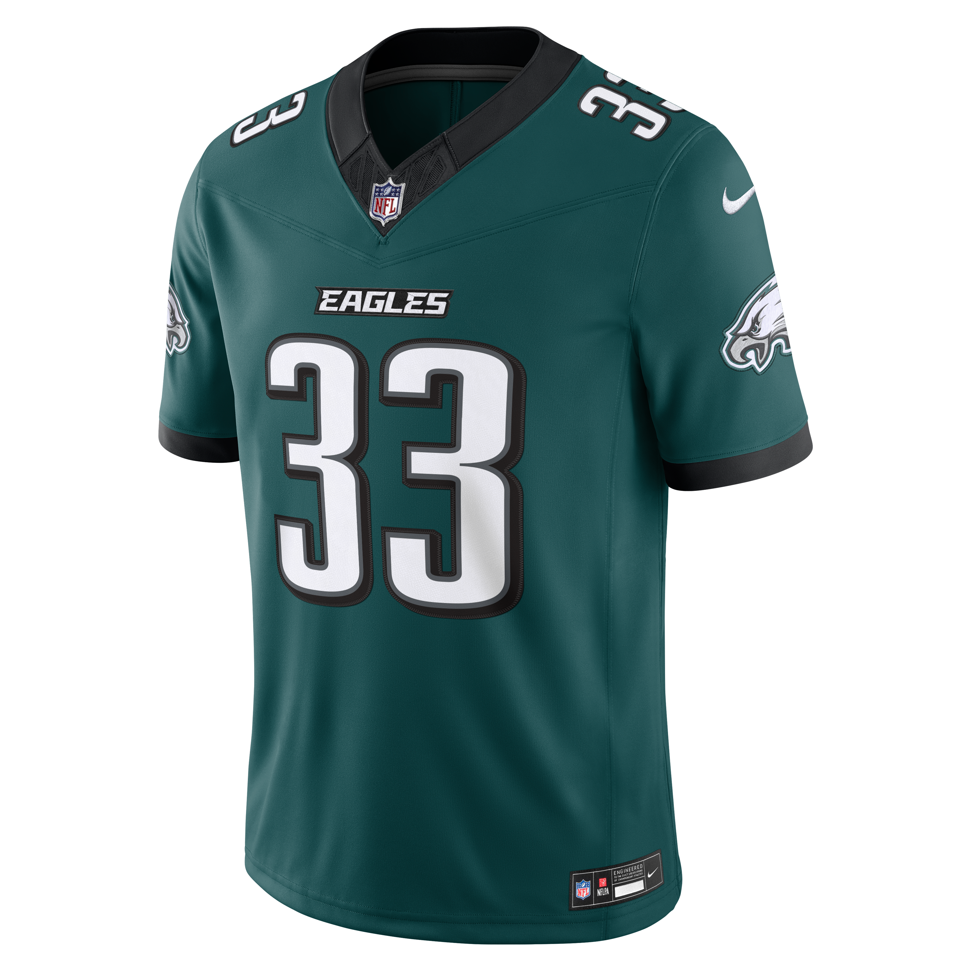 Men's Philadelphia Eagles Cooper Dejean Nike Midnight Green Team Vapor Fuse Stitched Limited Jersey