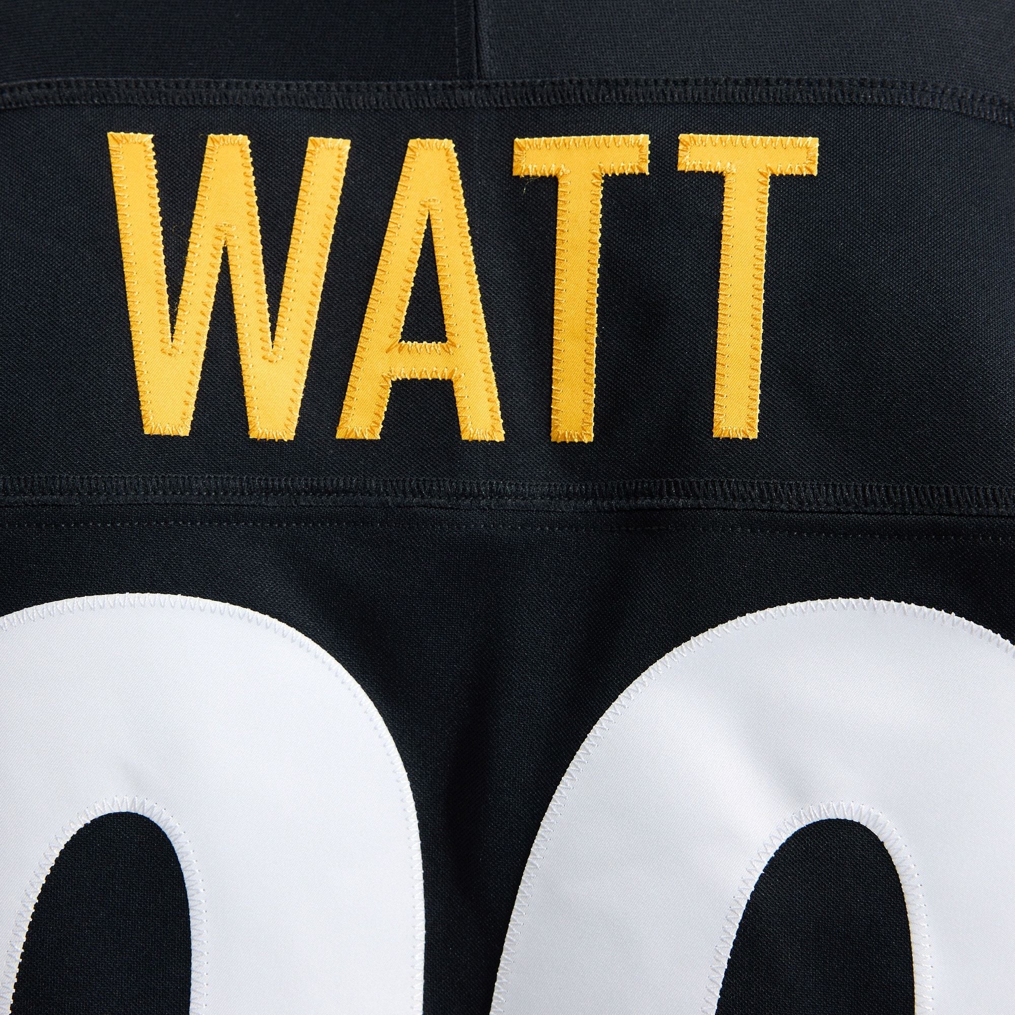 Men's Pittsburgh Steelers Tj Watt Nike Black Team Vapor Fuse Stitched Limited Jersey