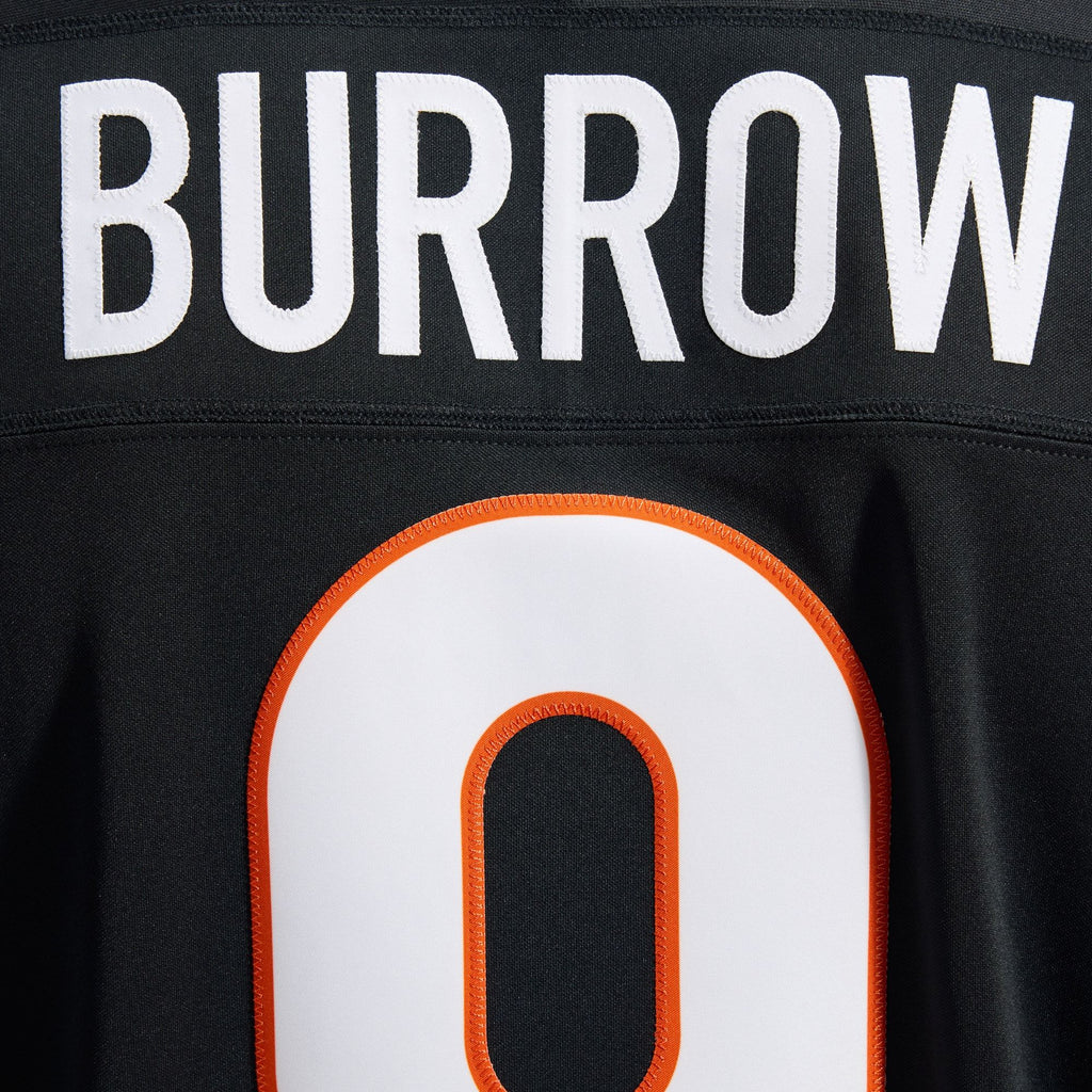 Men's Cincinnati Bengals Joe Burrow Nike Black Team Vapor Fuse Stitched Limited Jersey