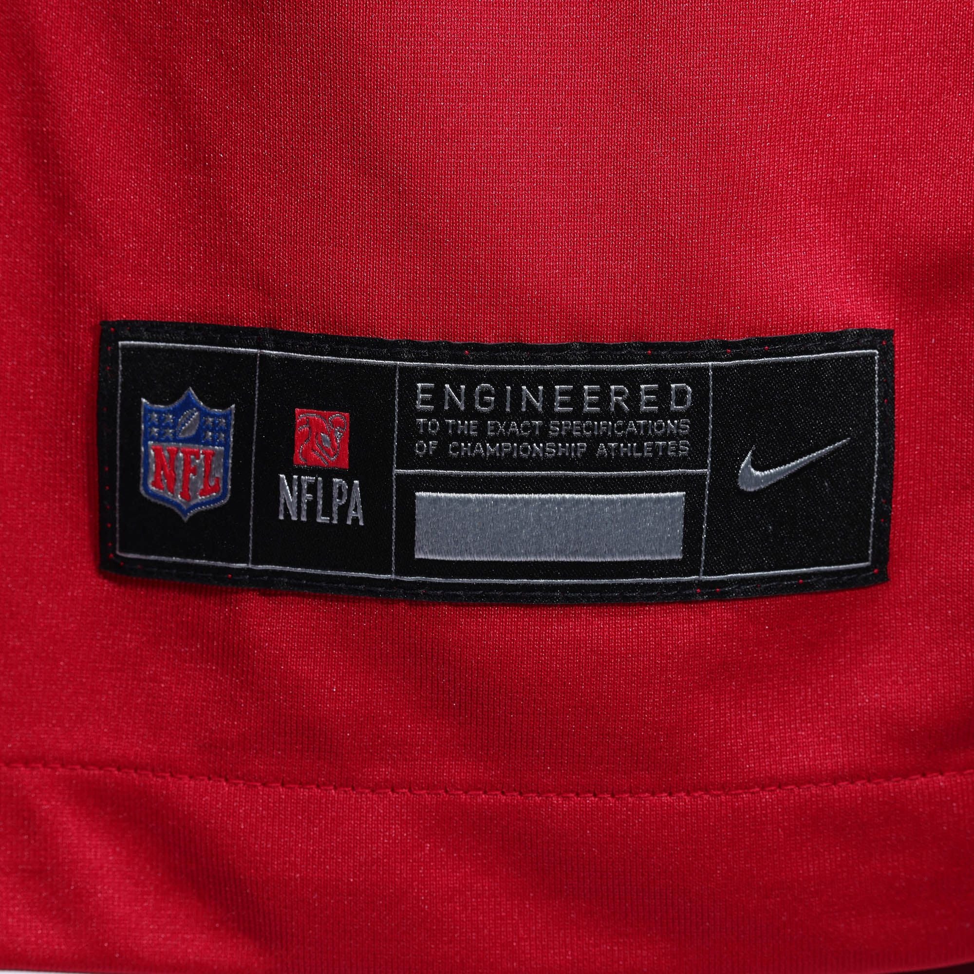 Men's San Francisco 49Ers Osa Odighizuwa Nike Scarlet Team Game Jersey