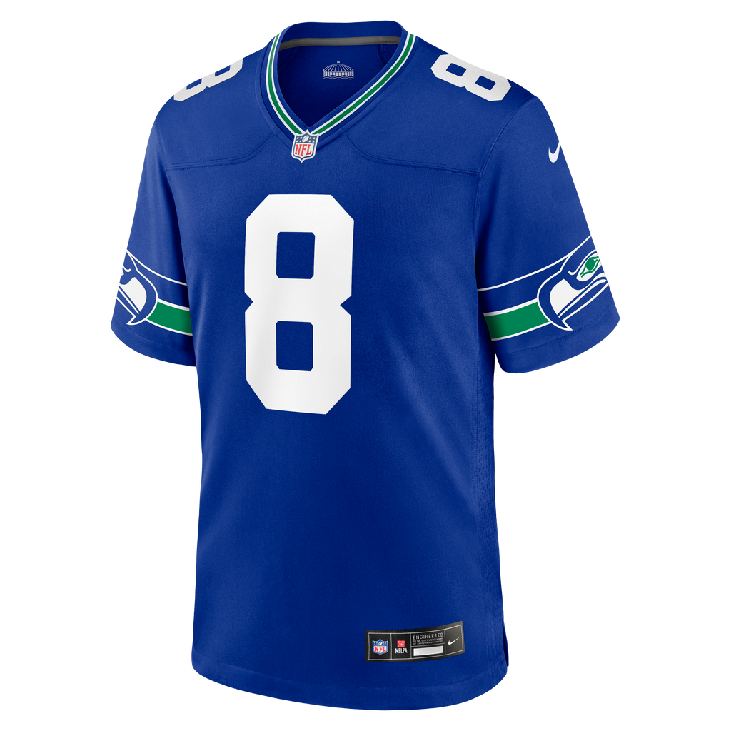 Men's Seattle Seahawks Jadarian Price Nike Royal Alternate Game Jersey