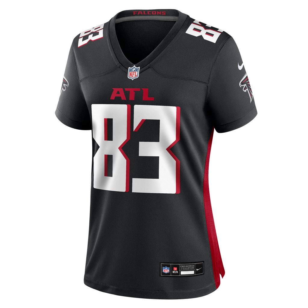 Women's Atlanta Falcons Deven Thompkins Nike Black Team Game Jersey