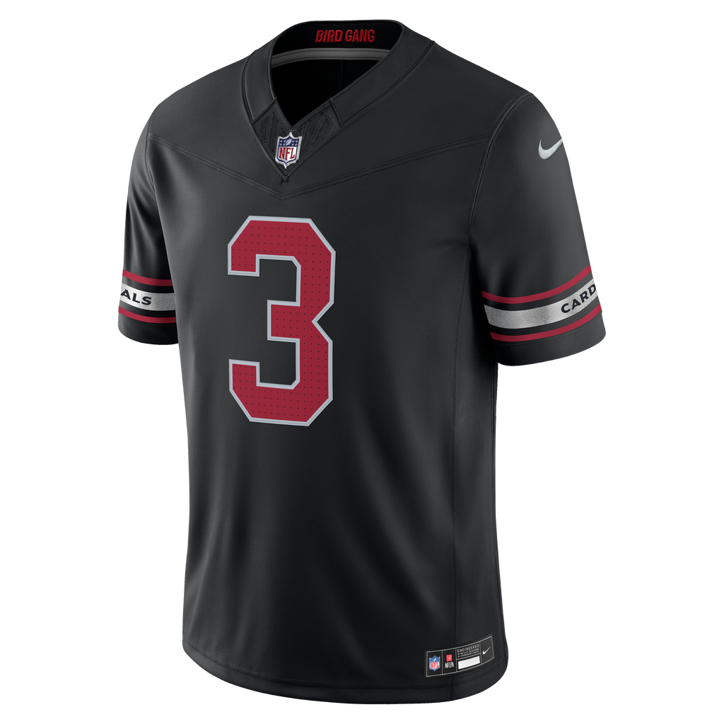 Men's Arizona Cardinals Budda Baker Nike Black Alternate Vapor Fuse Stitched Limited Jersey