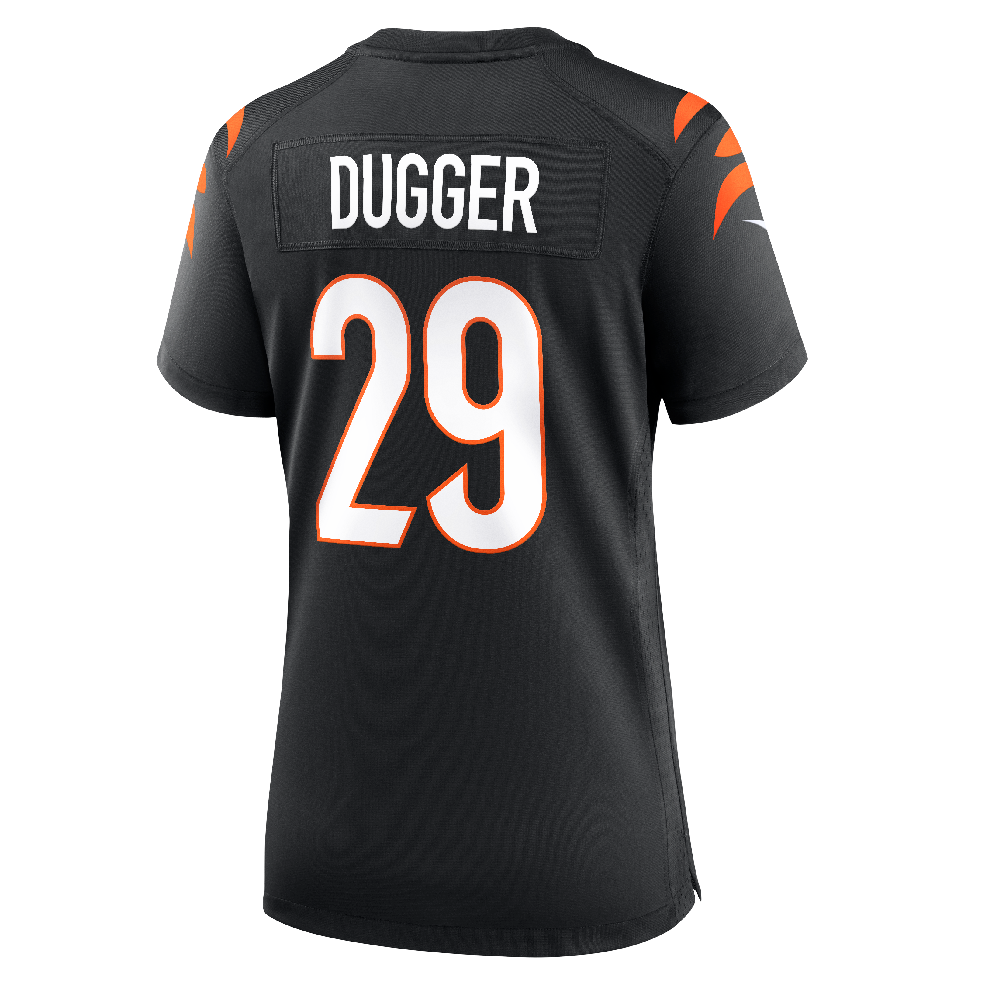 Women's Cincinnati Bengals Kyle Dugger Nike Black Team Game Jersey