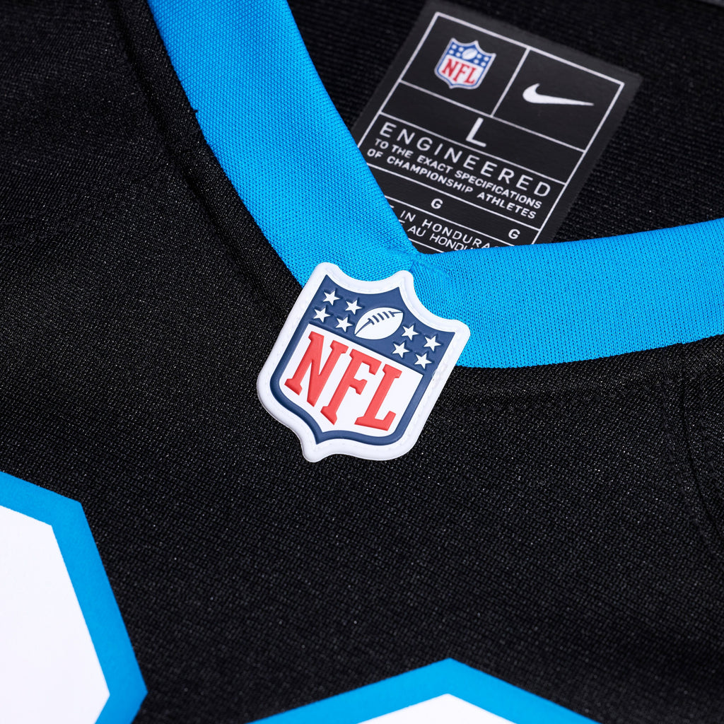 Men's Carolina Panthers Monroe Freeling Nike Black 2026 Nfl Draft First Round Pick No 19 Team Game Jersey