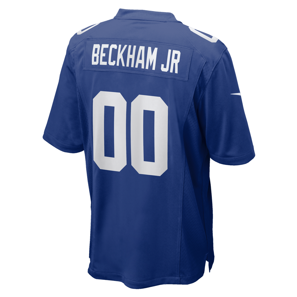 Men's New York Giants Odell Beckham Jr Nike Royal Team Game Jersey