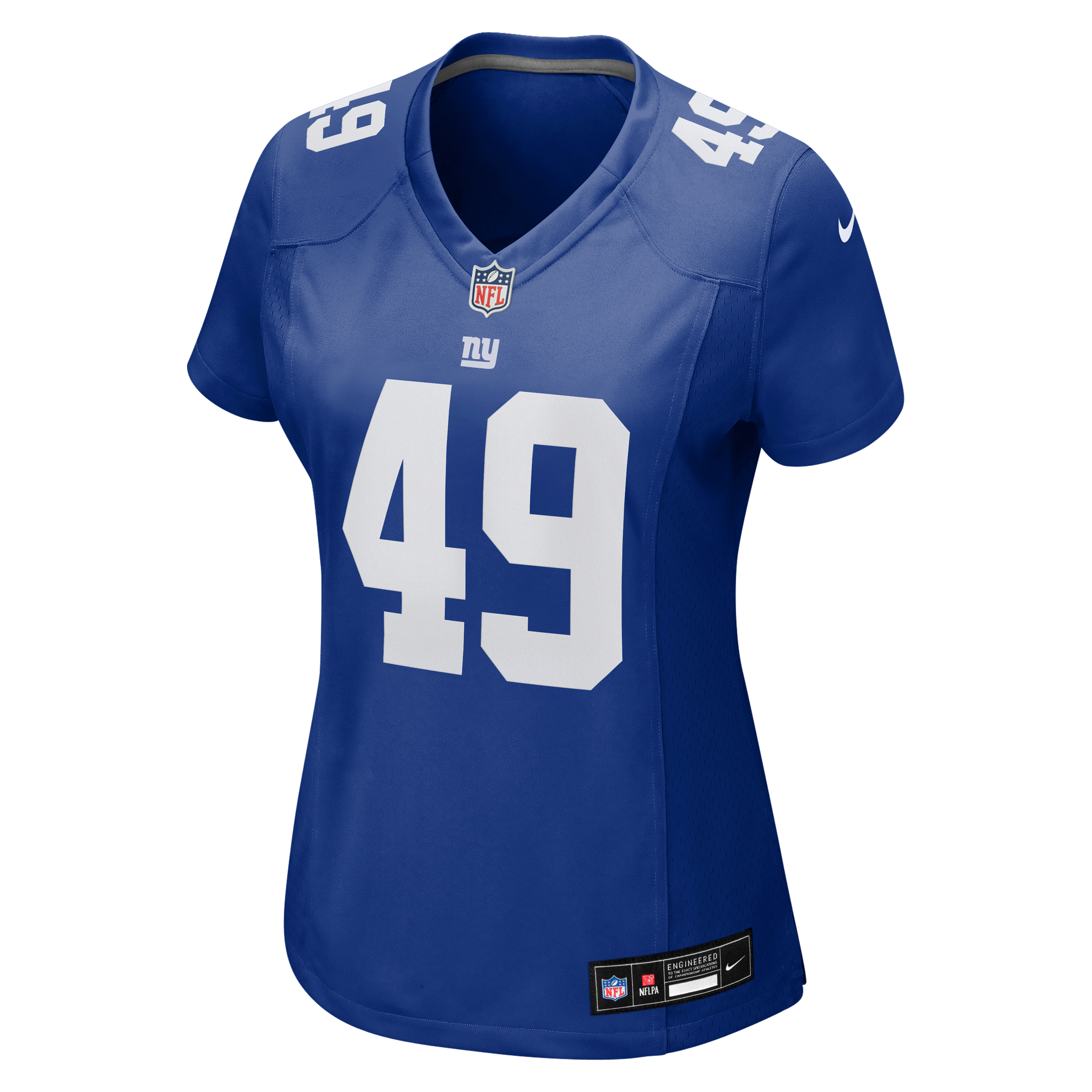 Women's New York Giants Tremaine Edmunds Nike Royal Team Game Jersey