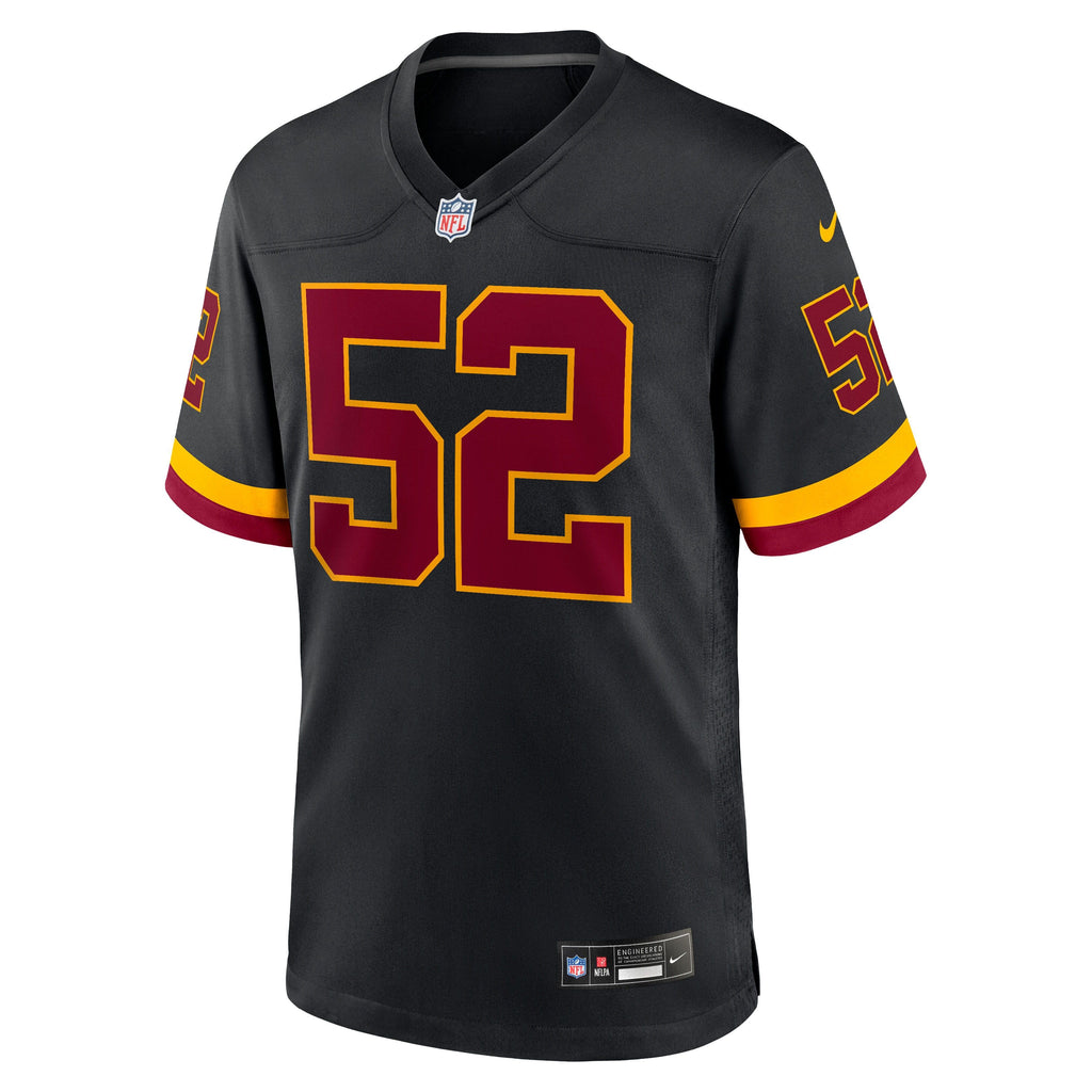 Men's Washington Commanders Sonny Styles Nike Black Game Player Jersey