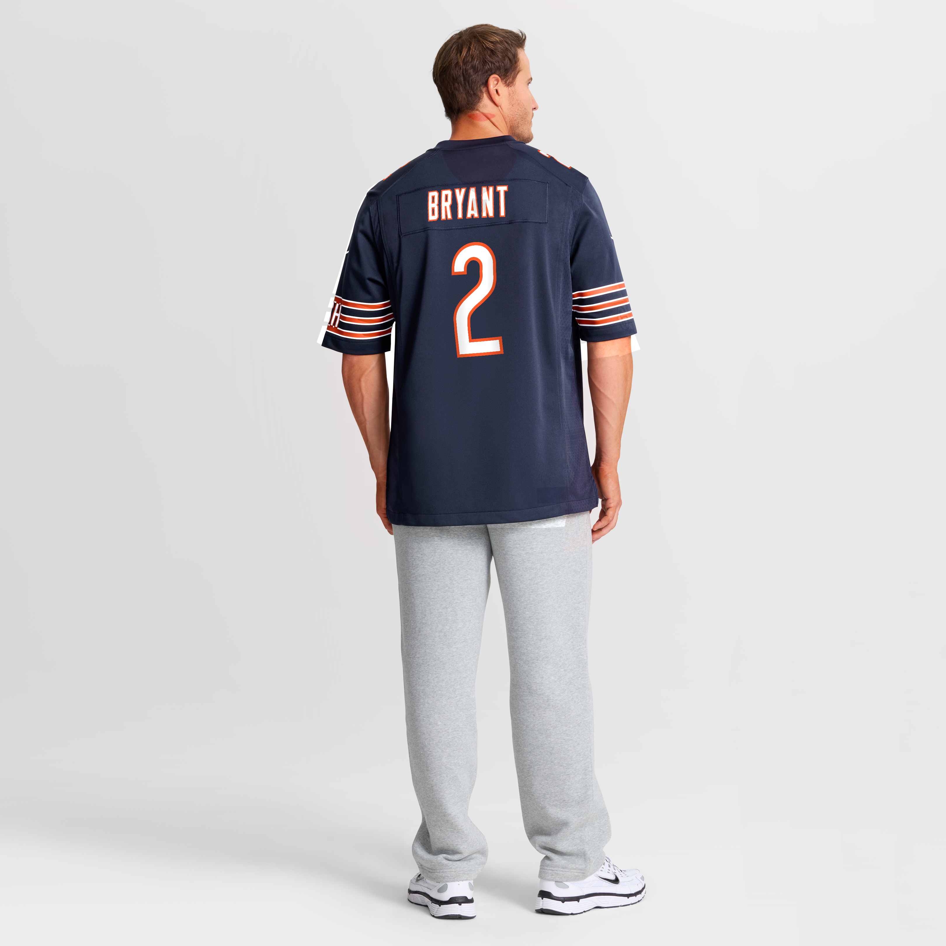 Men's Chicago Bears Coby Bryant Nike Navy Team Game Jersey