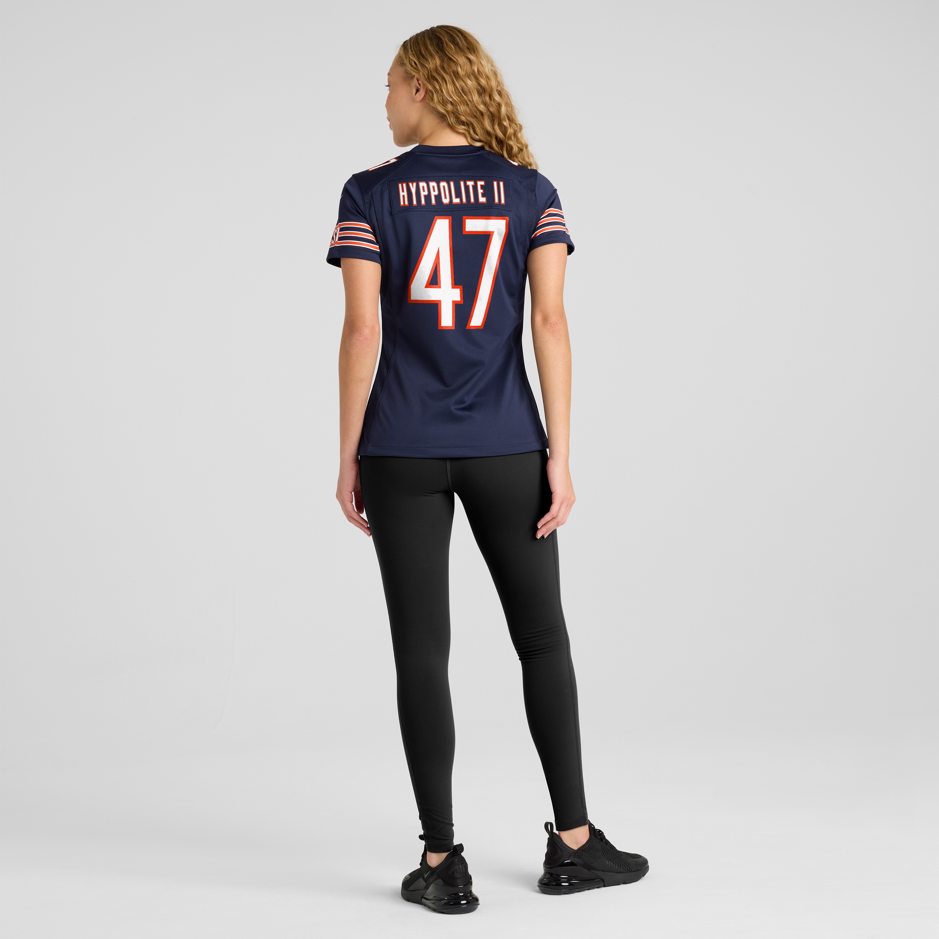 Women's Chicago Bears Ruben Hyppolite Ii Nike Navy Team Game Jersey