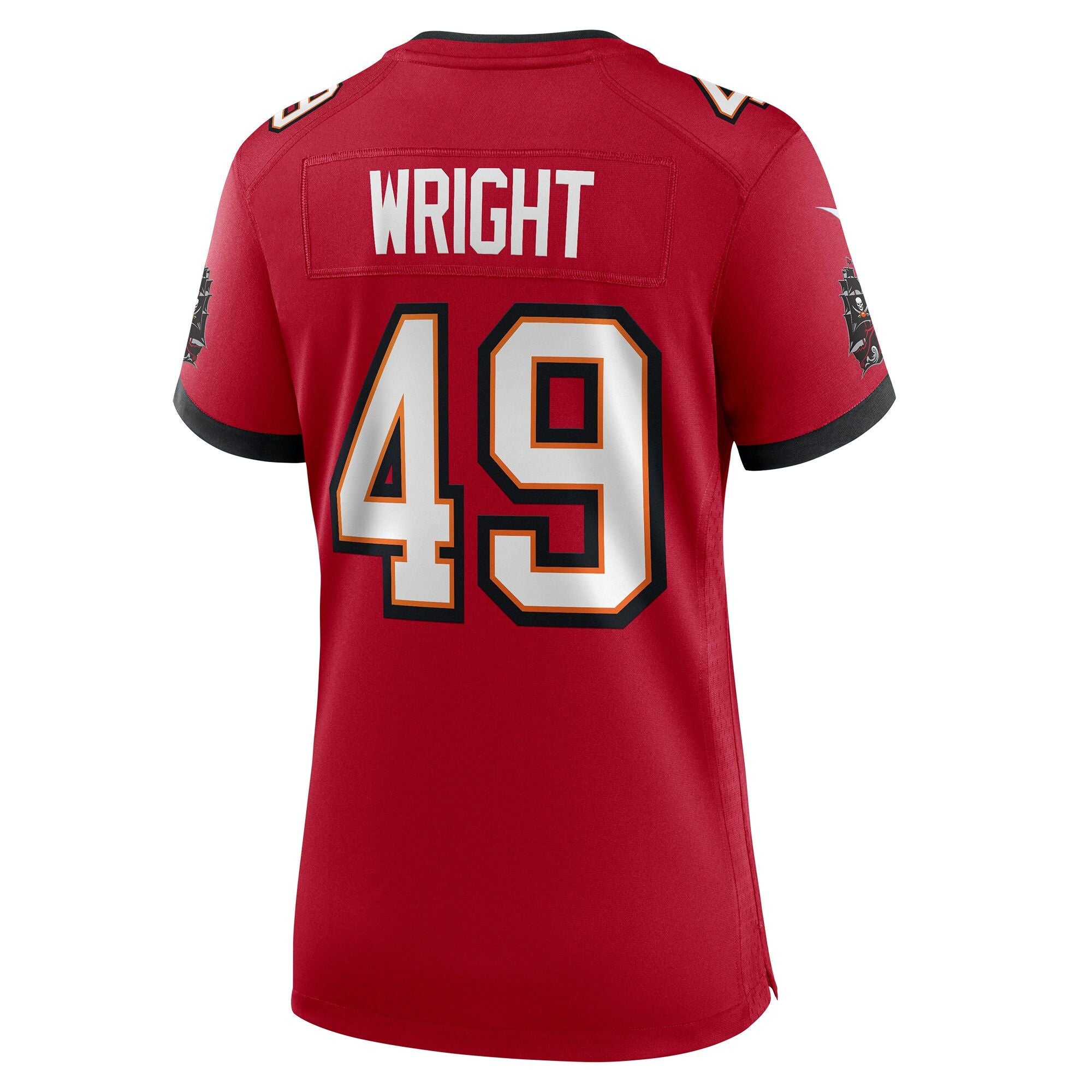 Women's Tampa Bay Buccaneers Owen Wright Nike Red Team Game Jersey