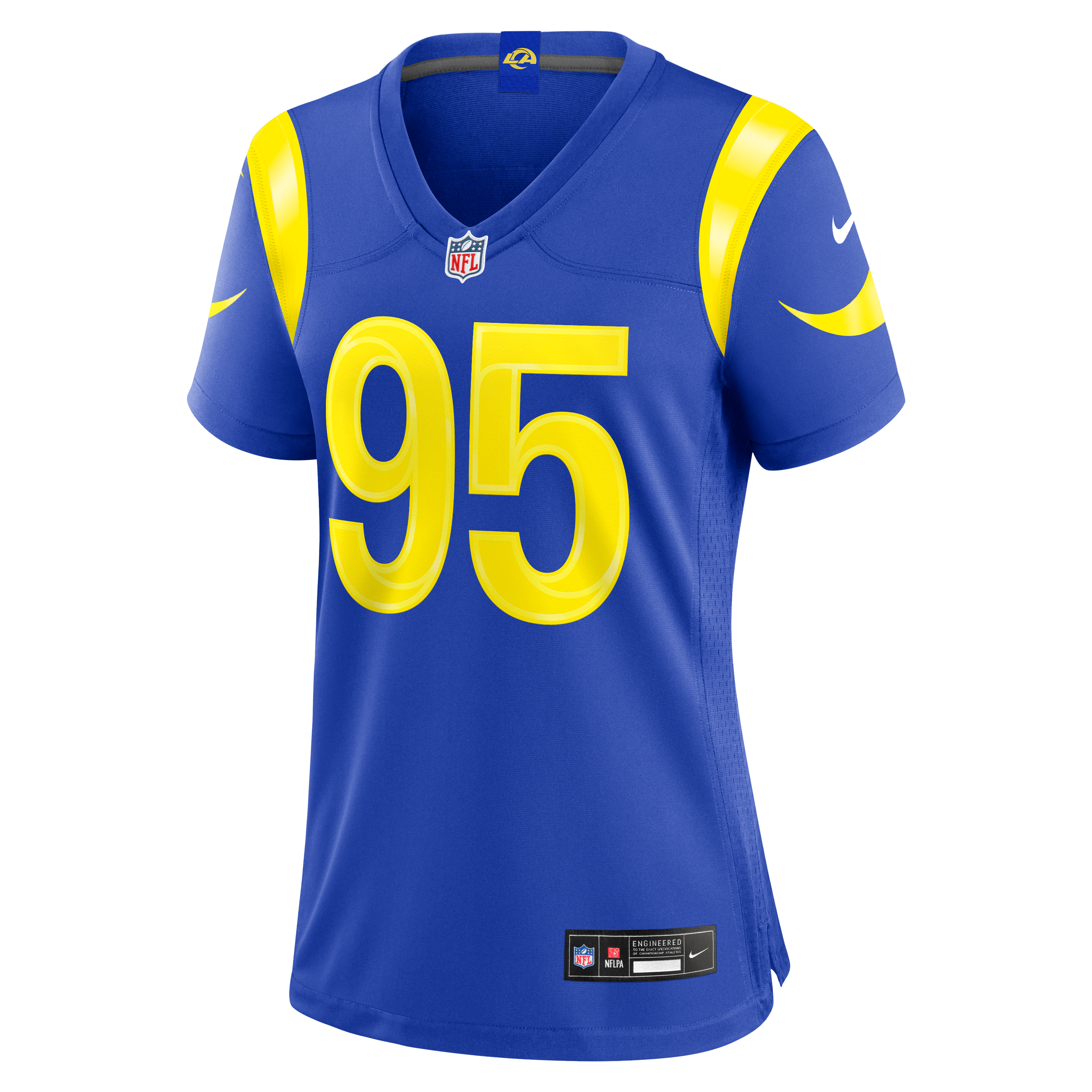 Women's Los Angeles Rams Myles Garrett Nike Royal Team Game Jersey