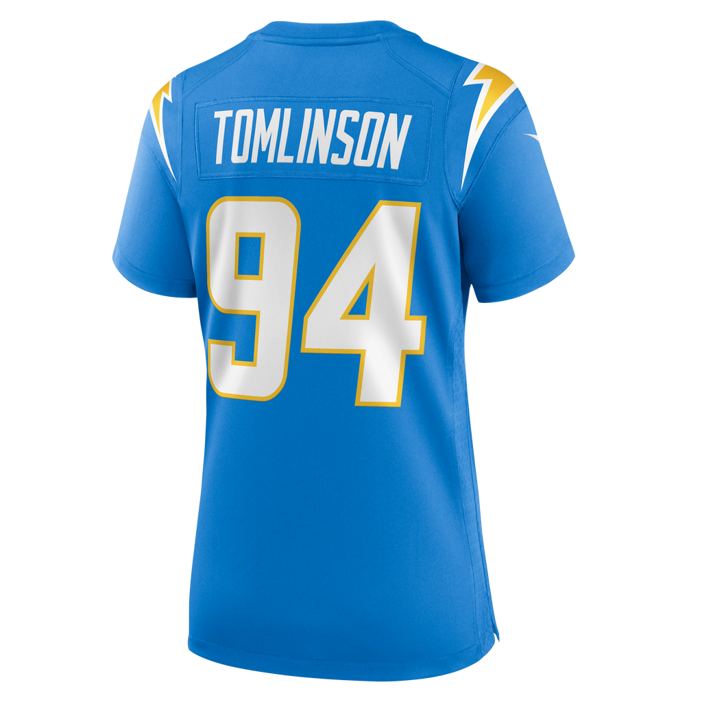 Women's Los Angeles Chargers Dalvin Tomlinson Nike Powder Blue Team Game Jersey