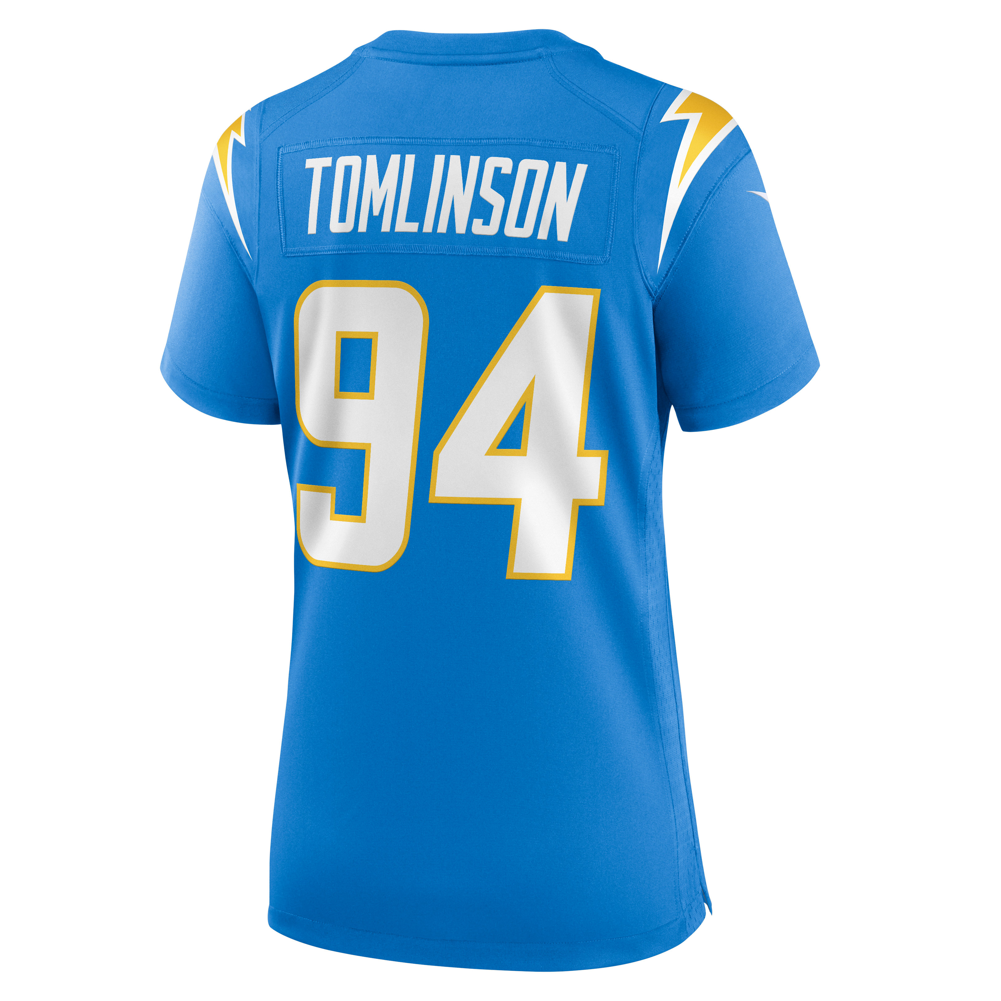 Women's Los Angeles Chargers Dalvin Tomlinson Nike Powder Blue Team Game Jersey