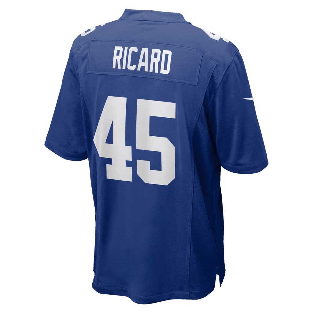 Men's New York Giants Patrick Ricard Nike Royal Team Game Jersey