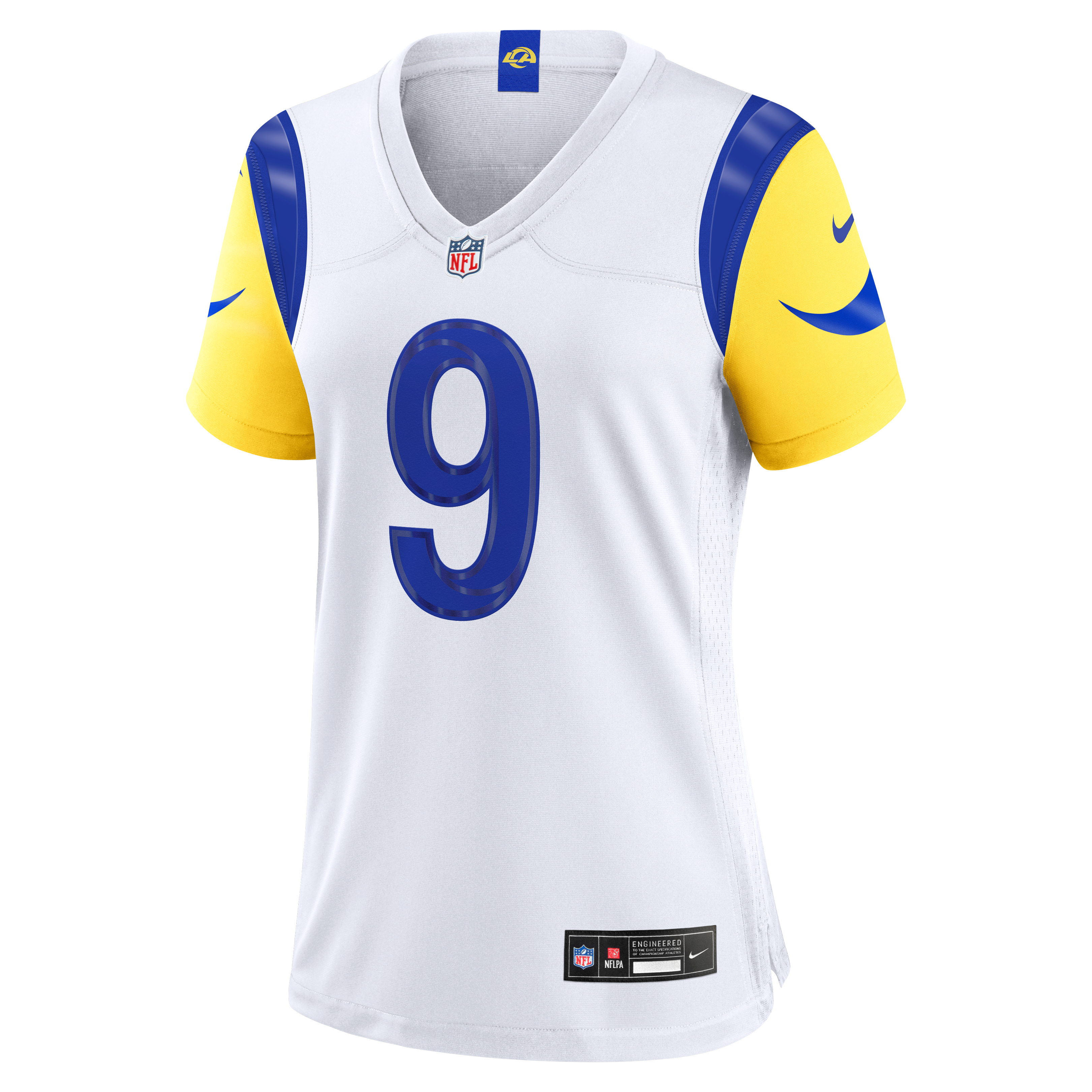 Women's Los Angeles Rams Matthew Stafford Nike White Game Jersey
