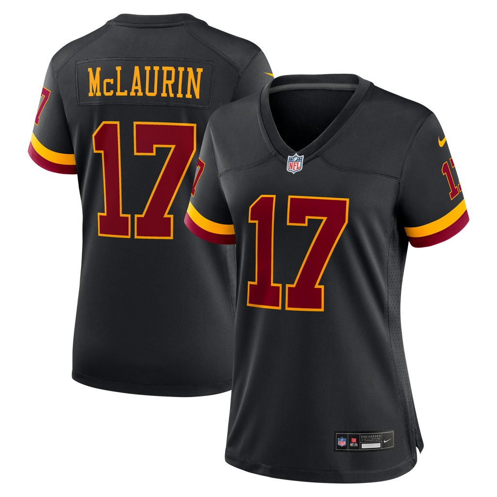 Women's Washington Commanders Terry Mclaurin Nike Black Hail Raiser Alternate Game Jersey