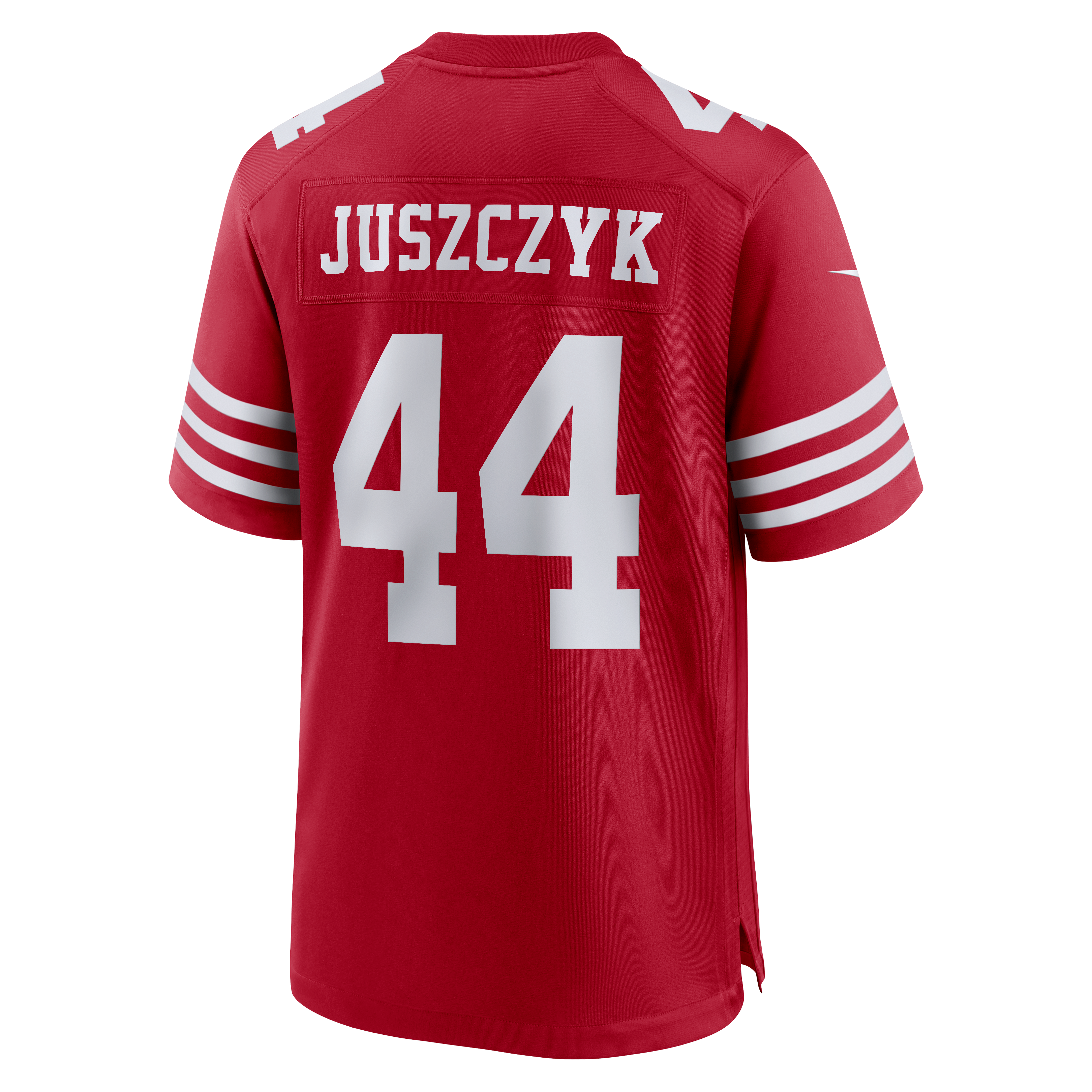 Men's San Francisco 49Ers Kyle Juszczyk Nike Scarlet 80Th Anniversary Game Jersey