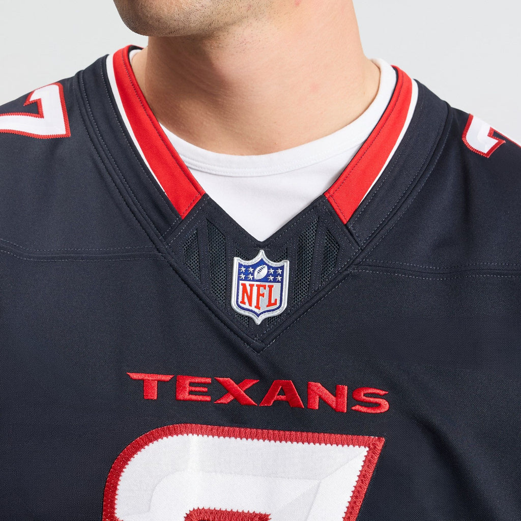 Men's Houston Texans Cj Stroud Nike Navy Team Vapor Fuse Stitched Limited Jersey