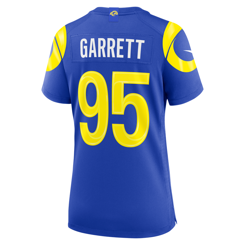Women's Los Angeles Rams Myles Garrett Nike Royal Team Game Jersey