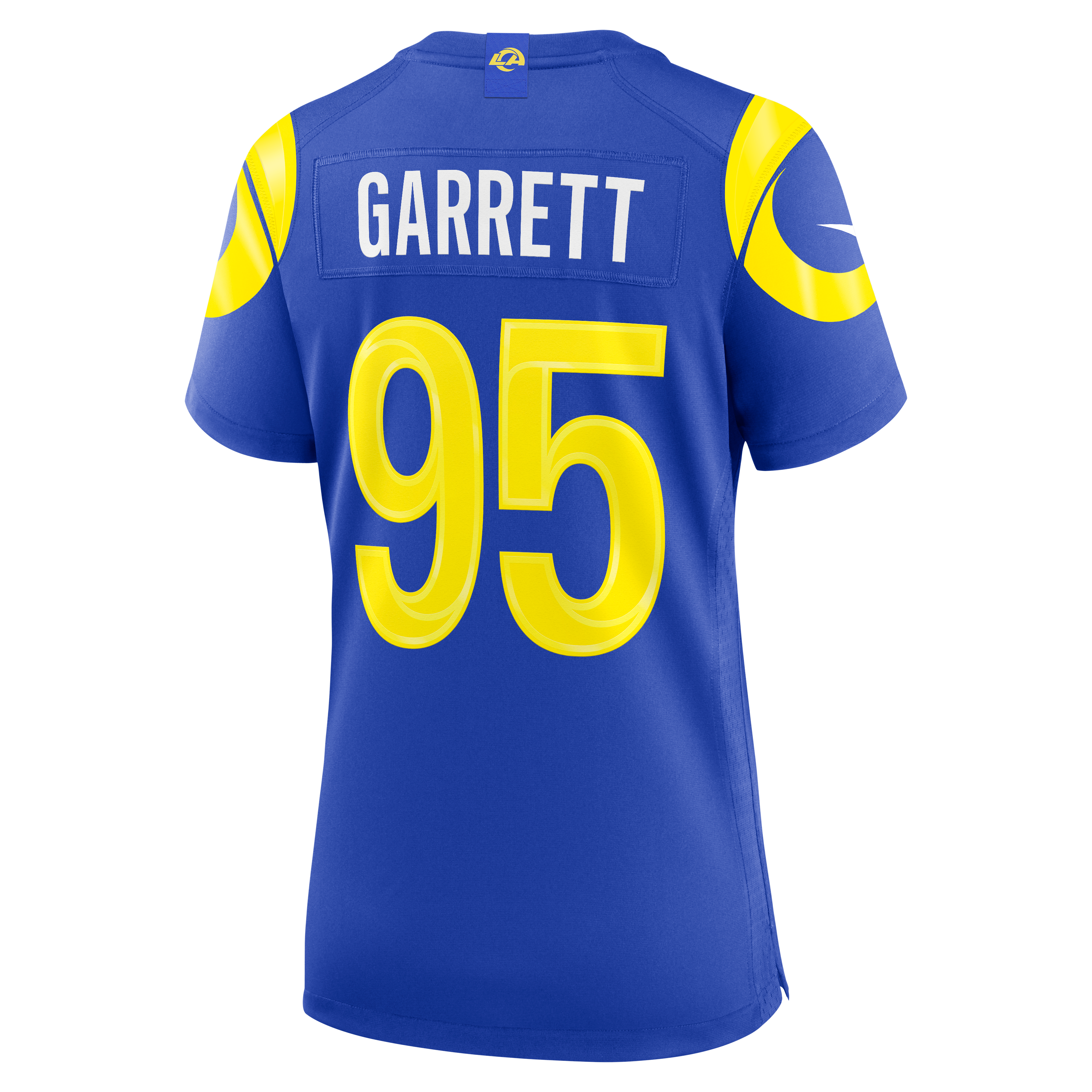 Women's Los Angeles Rams Myles Garrett Nike Royal Team Game Jersey