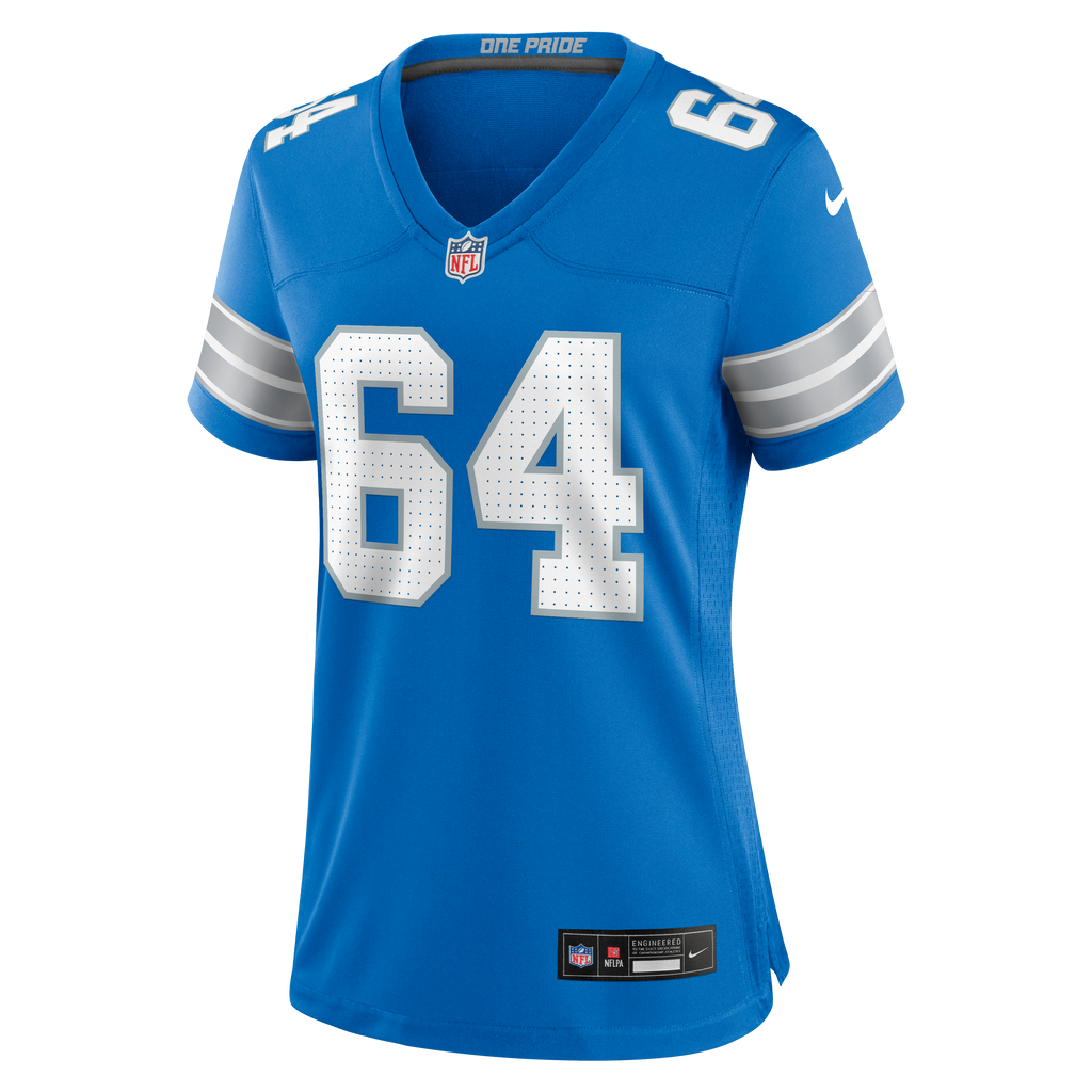 Women's Detroit Lions Cade Mays Nike Blue Team Game Jersey
