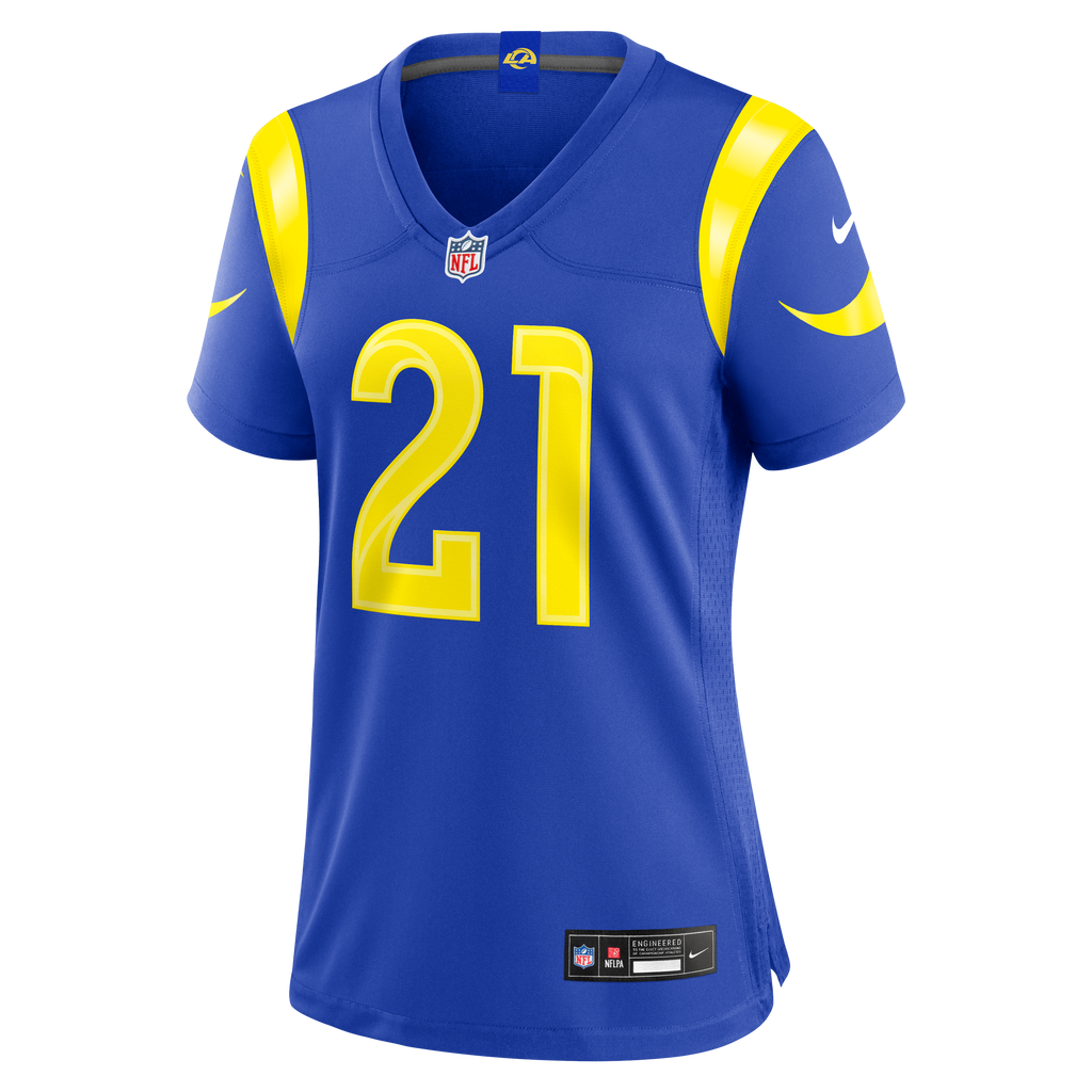 Women's Los Angeles Rams Cam Lampkin Nike Royal Team Game Jersey