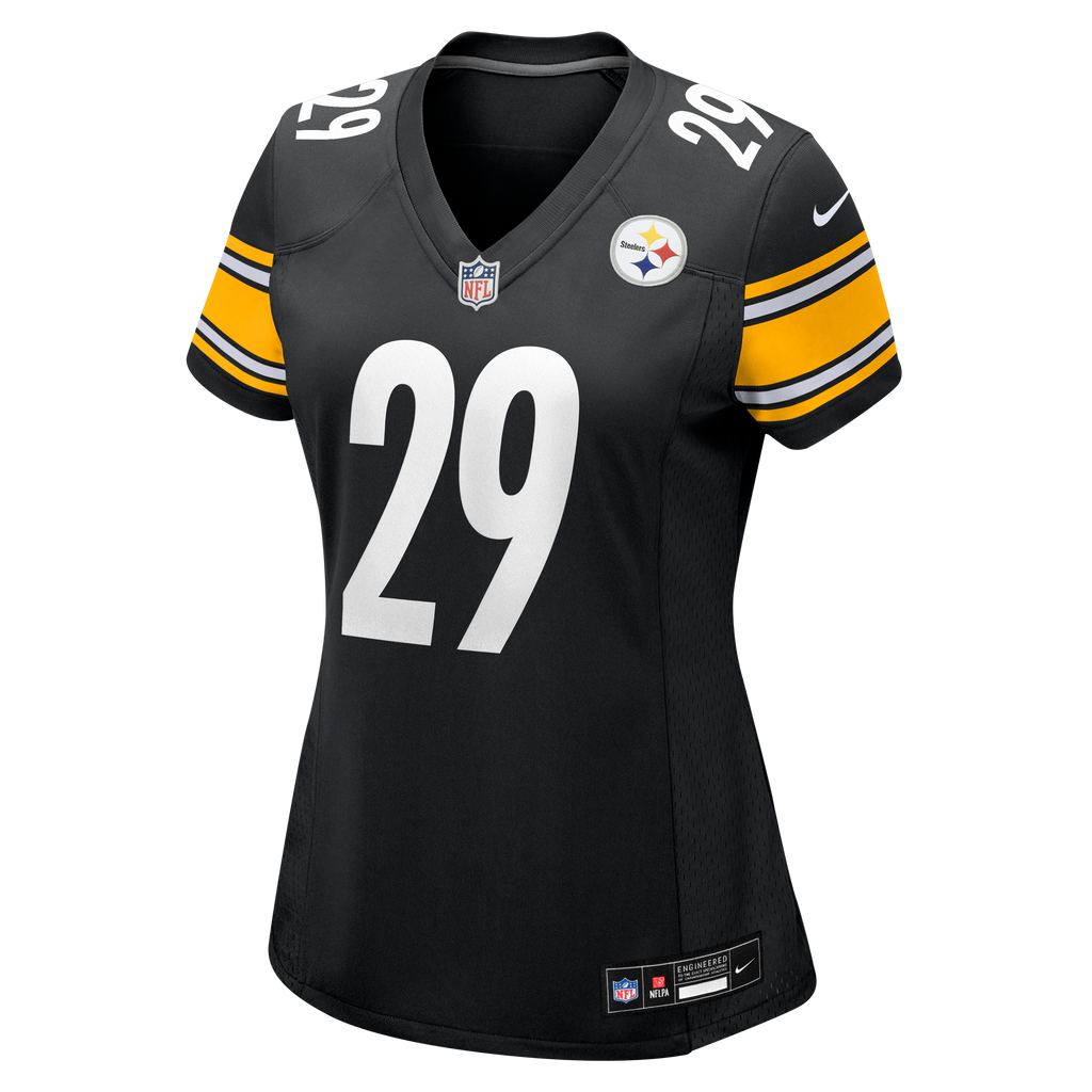 Women's Pittsburgh Steelers Eli Heidenreich Nike Black Team Game Jersey